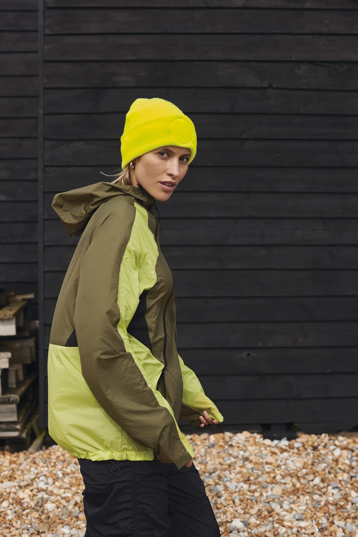 Beechfield® B446 Muts met ronde patch