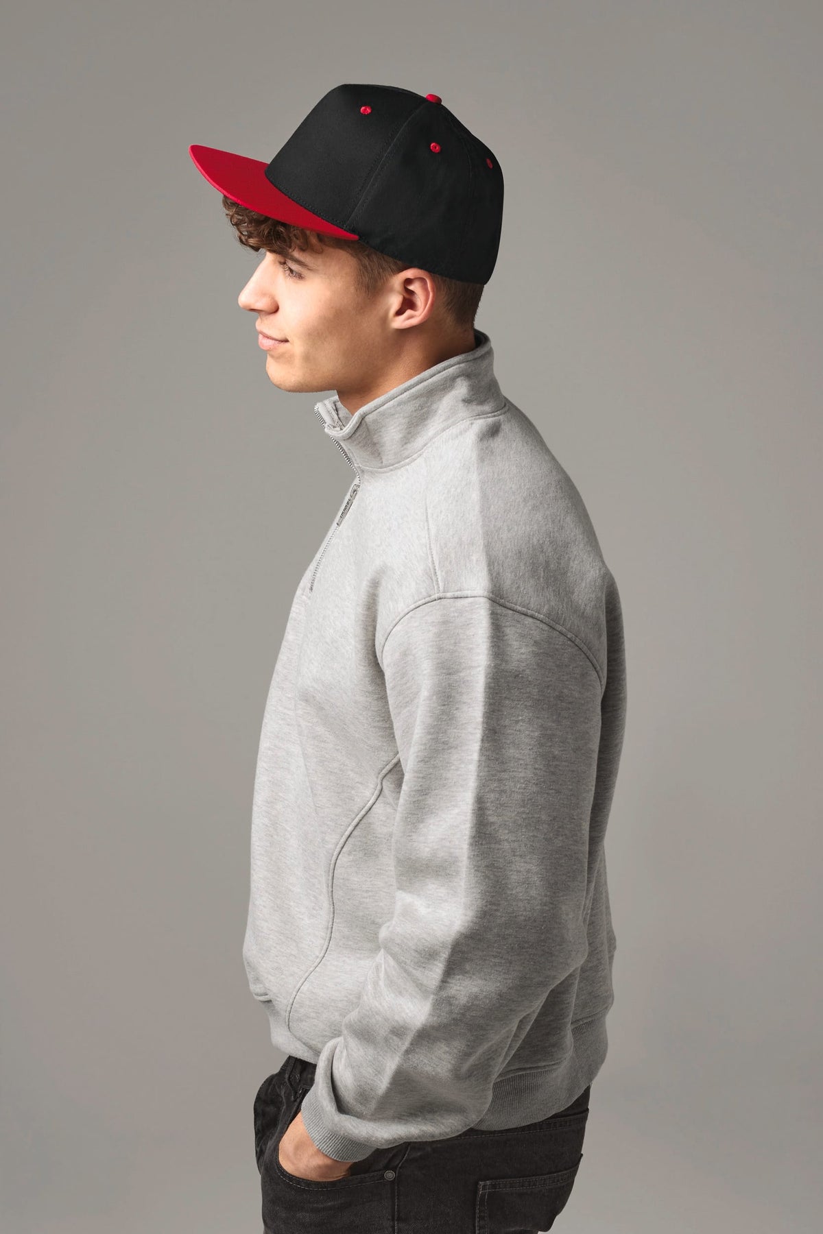 Beechfield® B610C Tweekleurige 5-panel snapbackpet