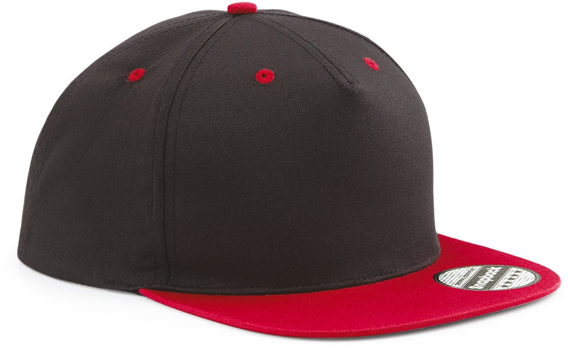 Beechfield® B610C Tweekleurige 5-panel snapbackpet