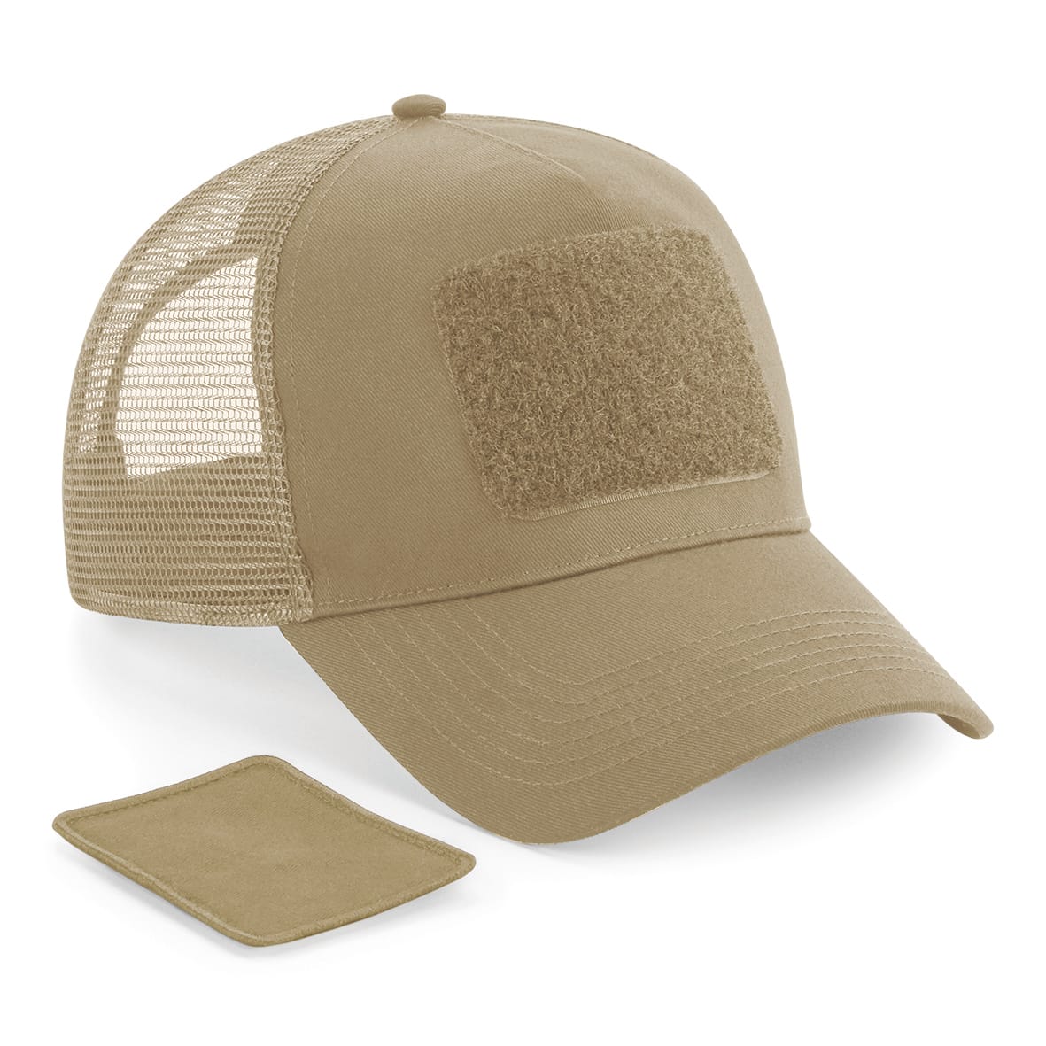 Beechfield® B641 Meshpet, verstelbaar aan de achterkant met afneembare patch.