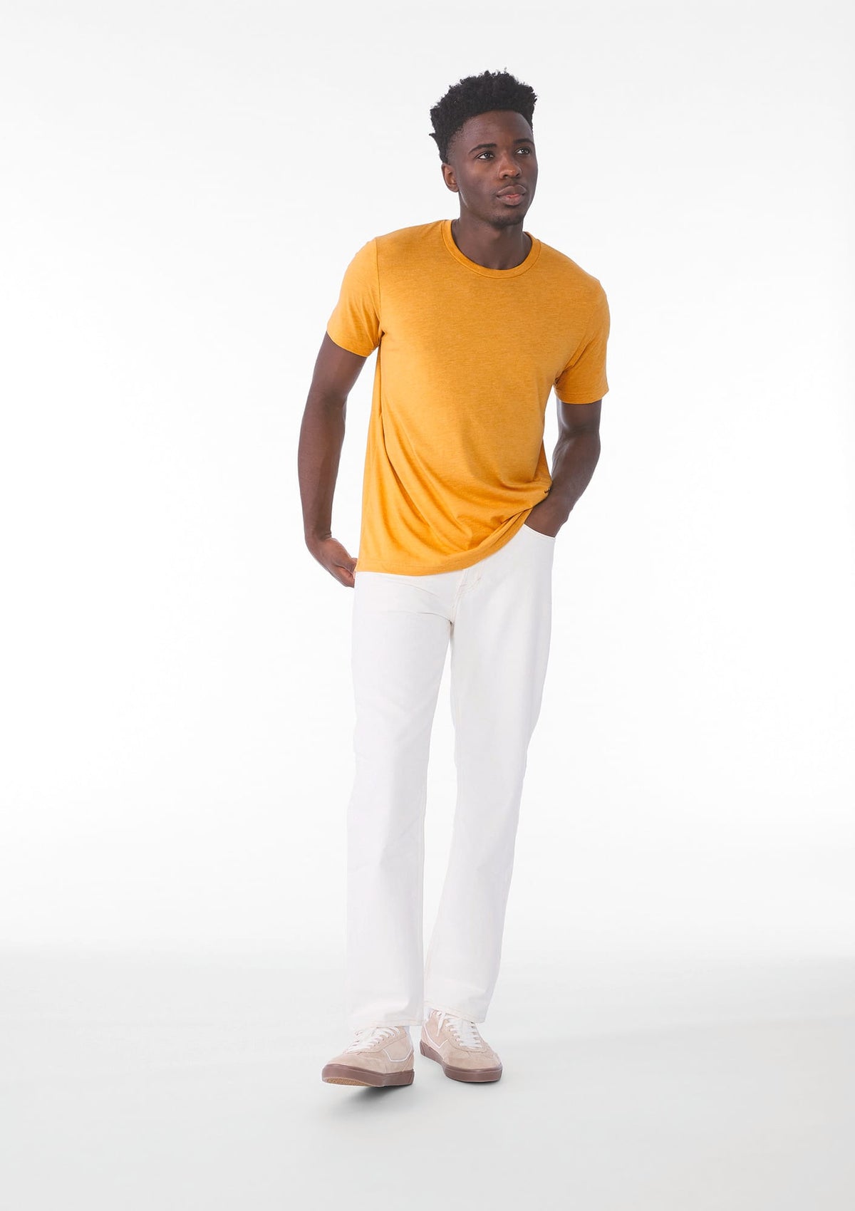 BELLA+CANVAS BE3413 unisex Triblend T-shirt met korte mouwen