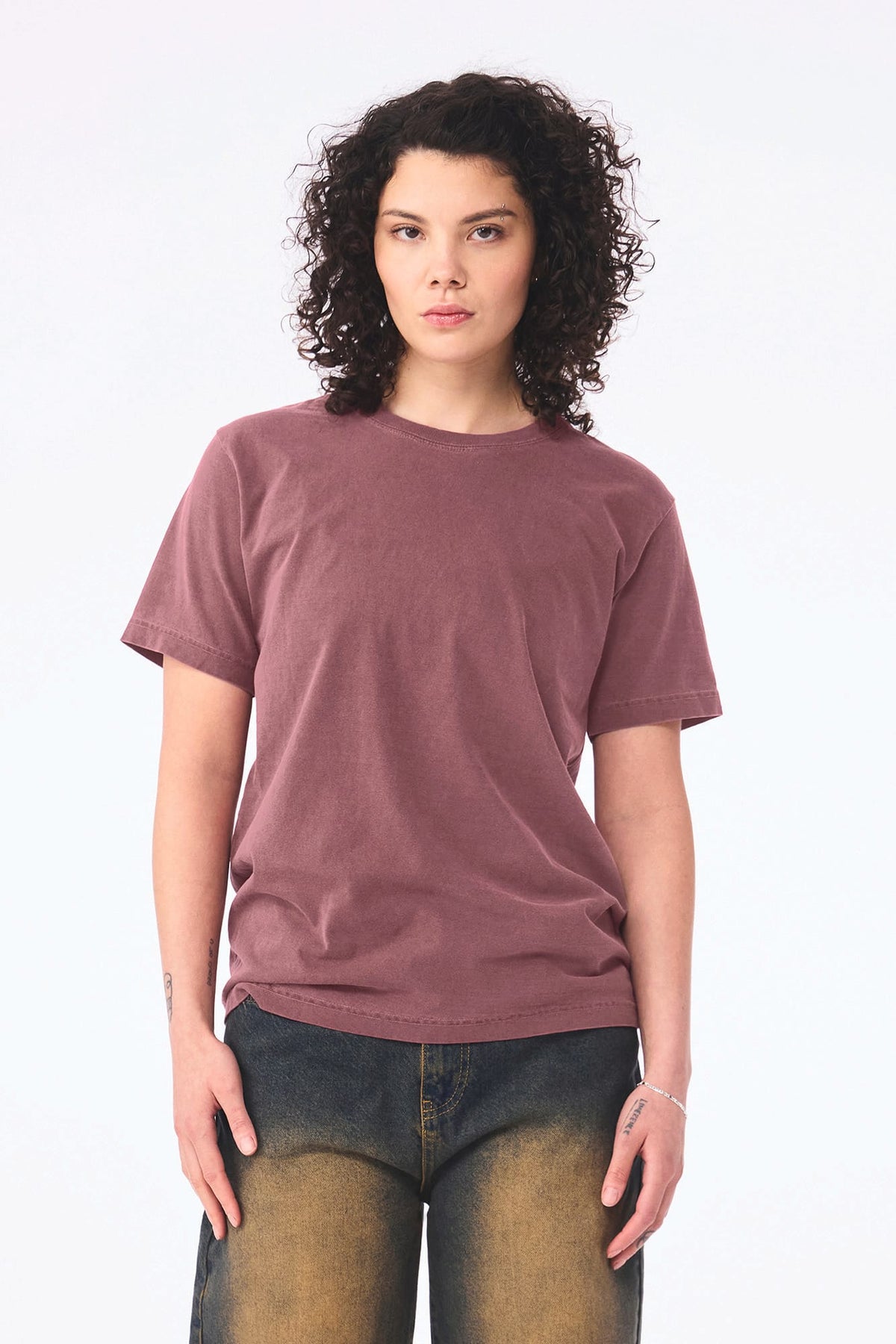 BELLA+CANVAS BE4810GD Dik unisex t-shirt met vintage wash