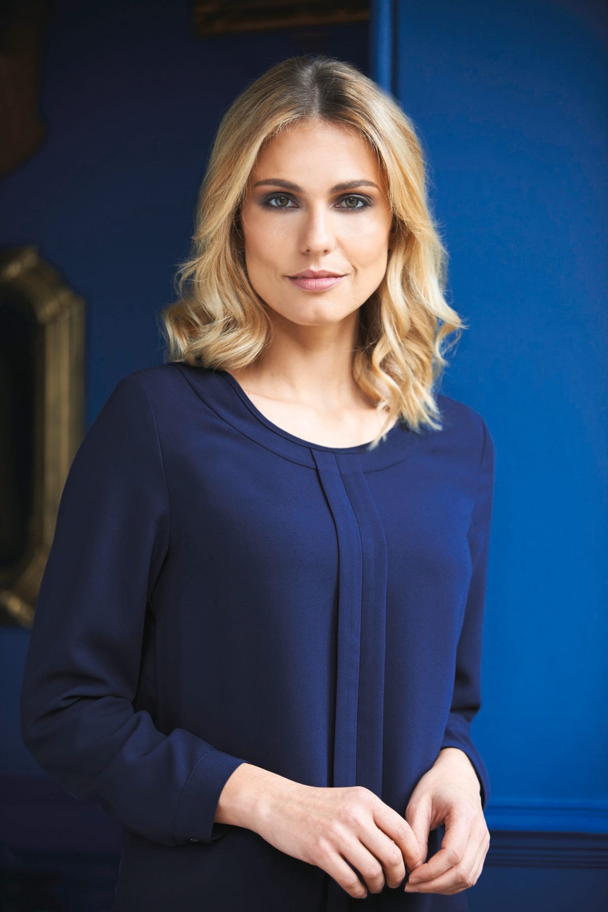 BROOK TAVERNER BT2279 Blouse in Chinese crêpe Roma