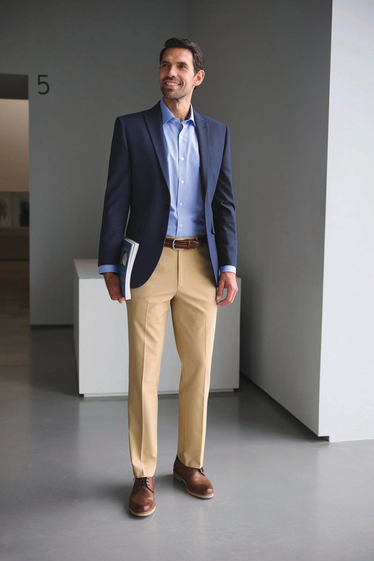 BROOK TAVERNER BT5427 Heren Colbert William, getailleerde snit