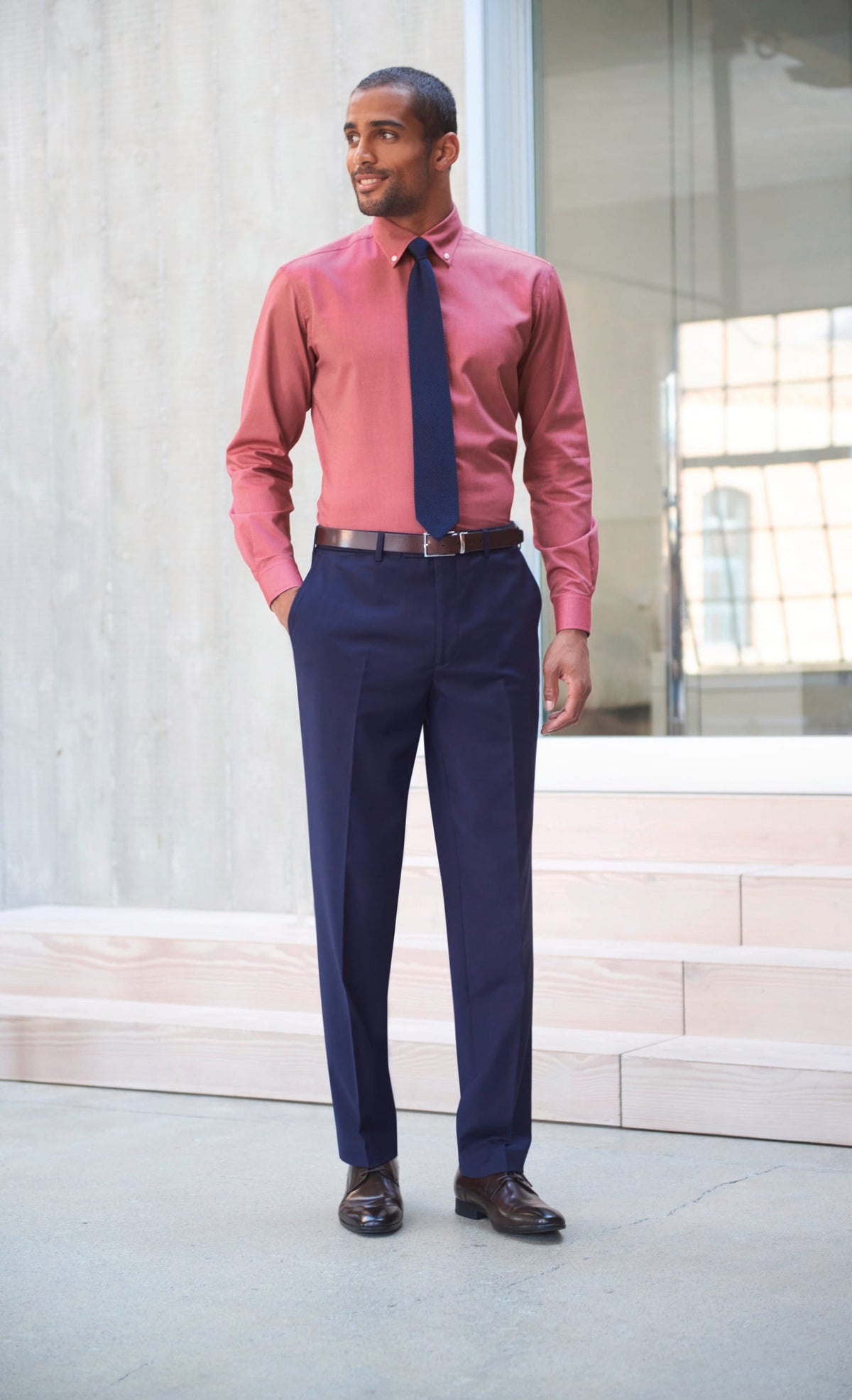 BROOK TAVERNER BT8387 Flat front pantalon AVALINO