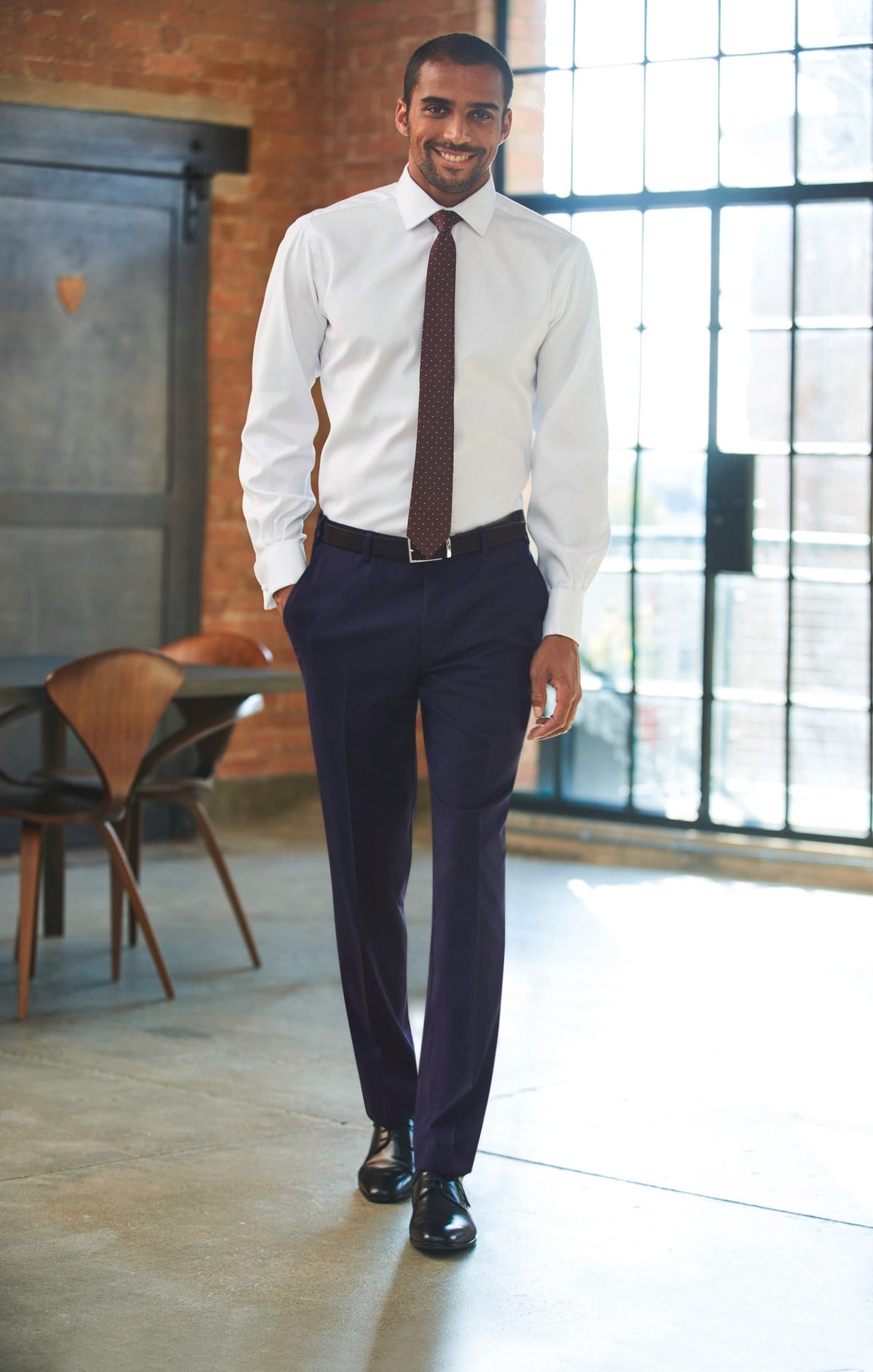 BROOK TAVERNER BT8655 Slim Fit Pantalon Cassino