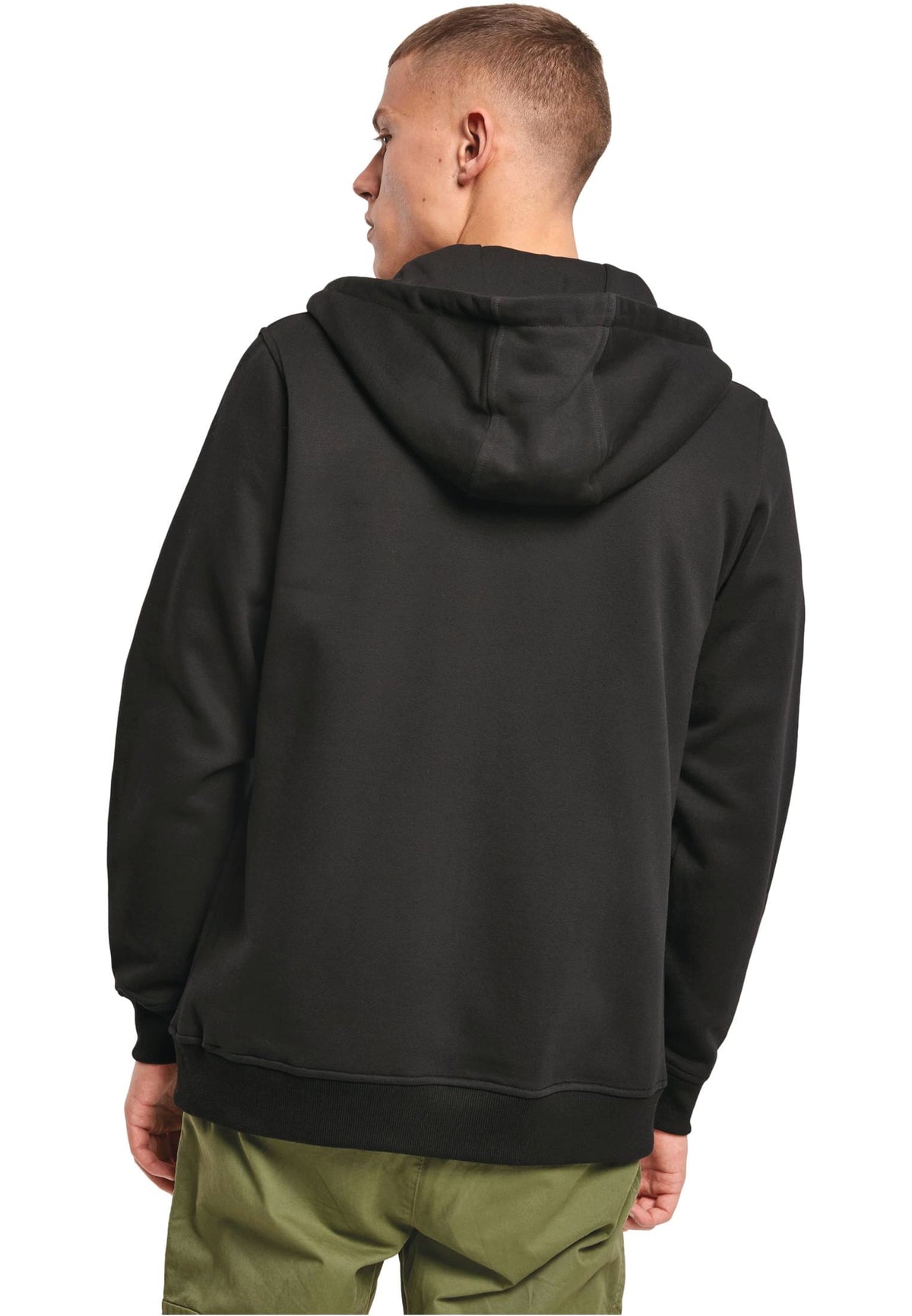 Build your brand BY012 Zware hoodie met rits