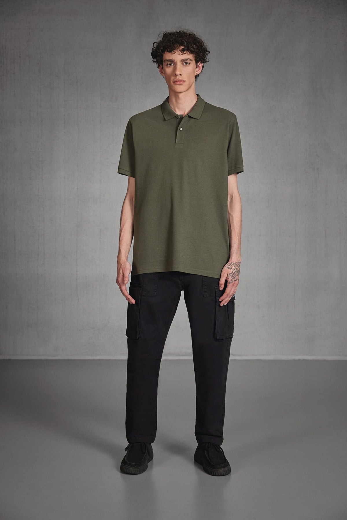 B&C CGPM430 Men's organic polo shirt