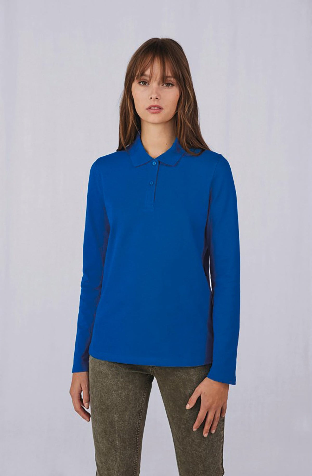 B&C CGPW462 MY POLO 180 Dames lange mouwen