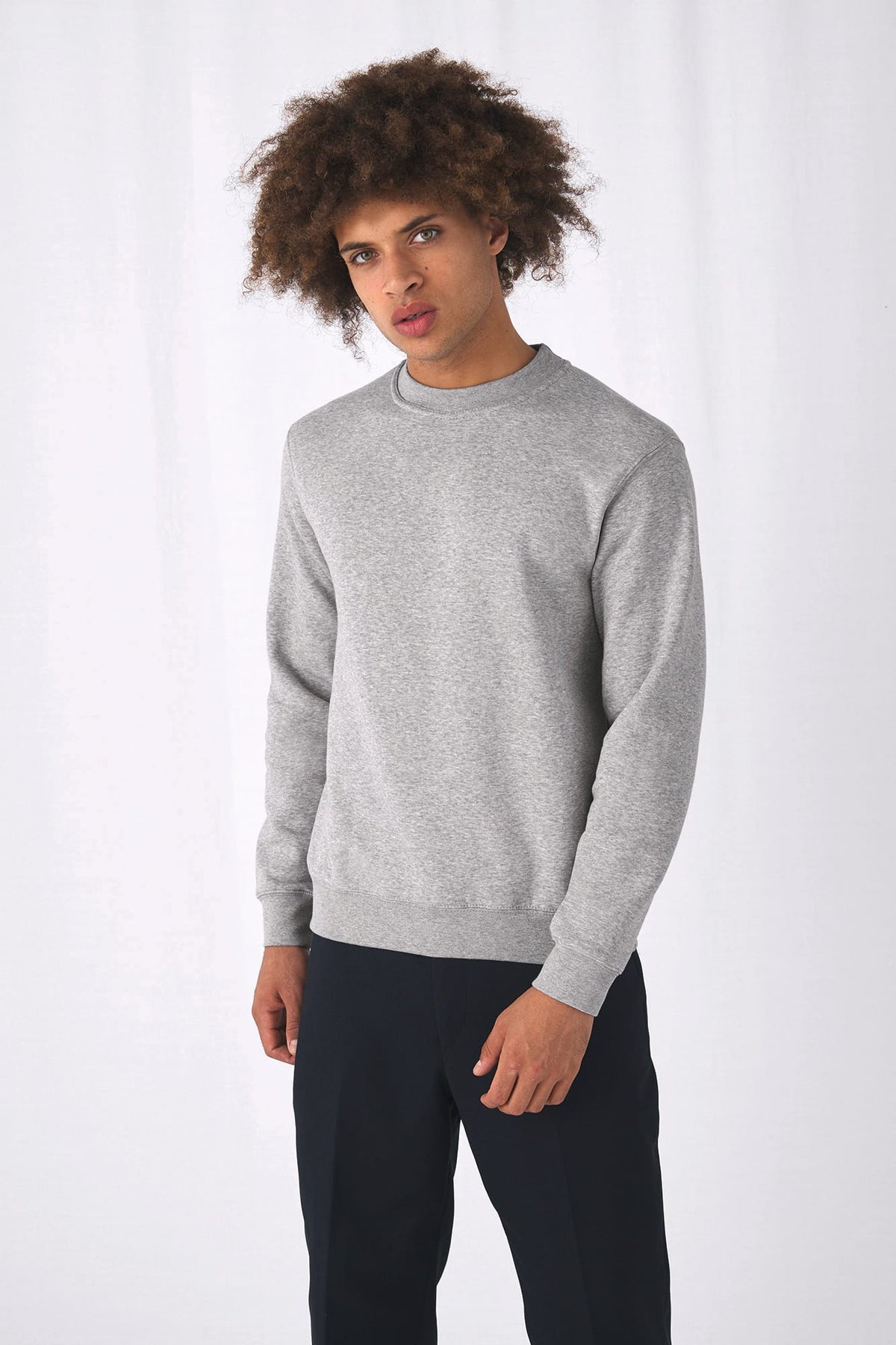 B&C CGSET Sweater ronde hals Set In