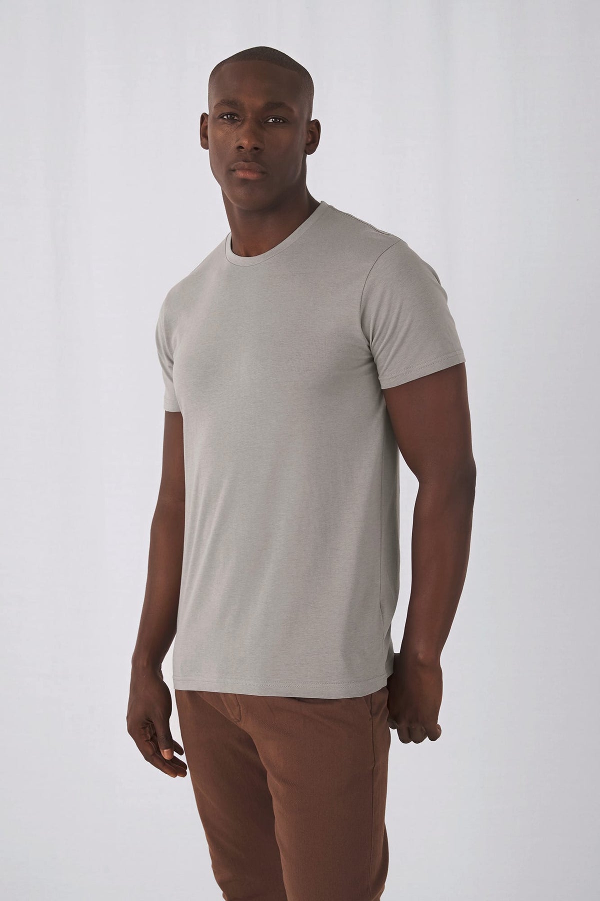 B&C CGTM042 Organic Cotton Crew Neck T-shirt Inspire