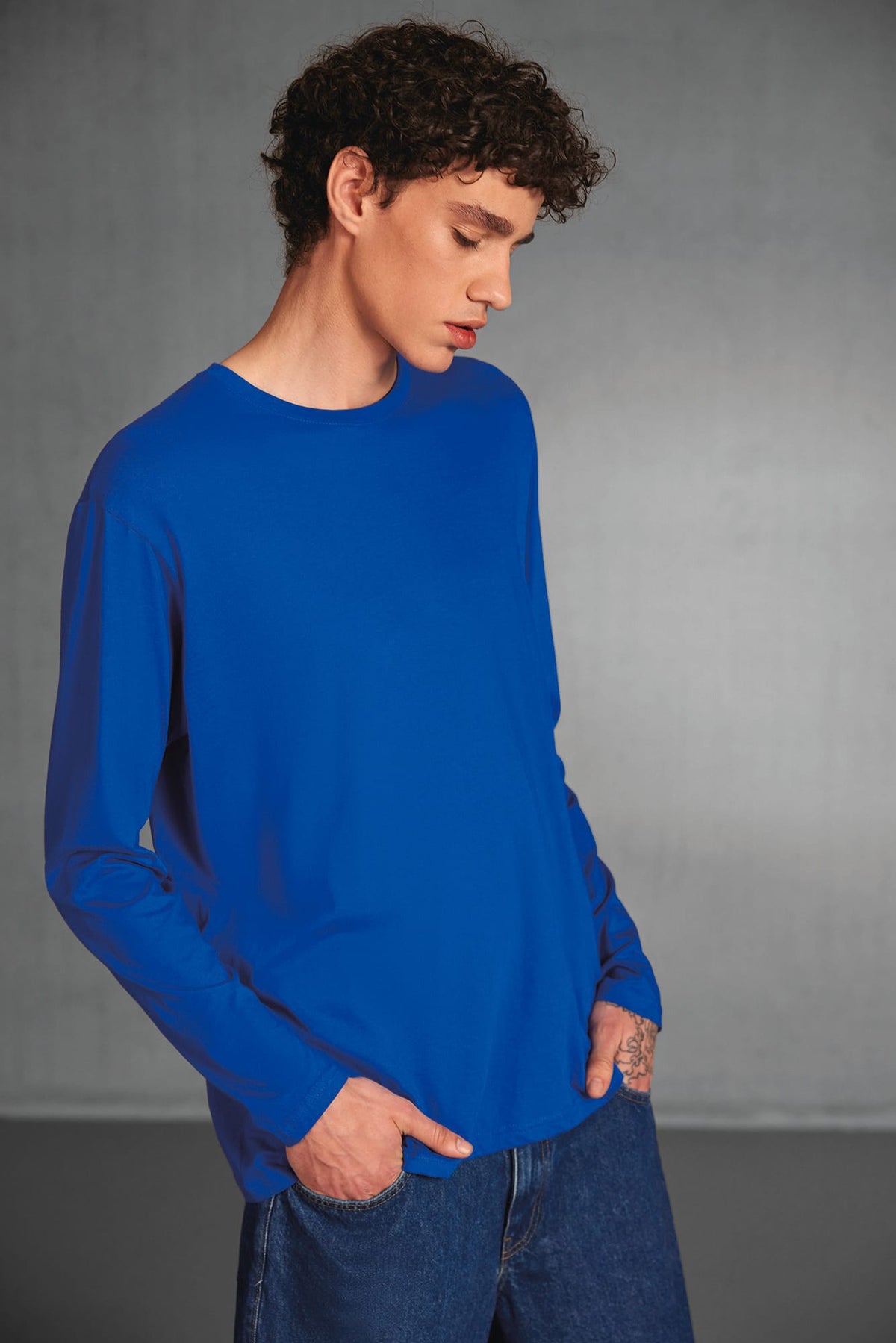 B&C CGTU05T #E150 Men's T-shirt long sleeve
