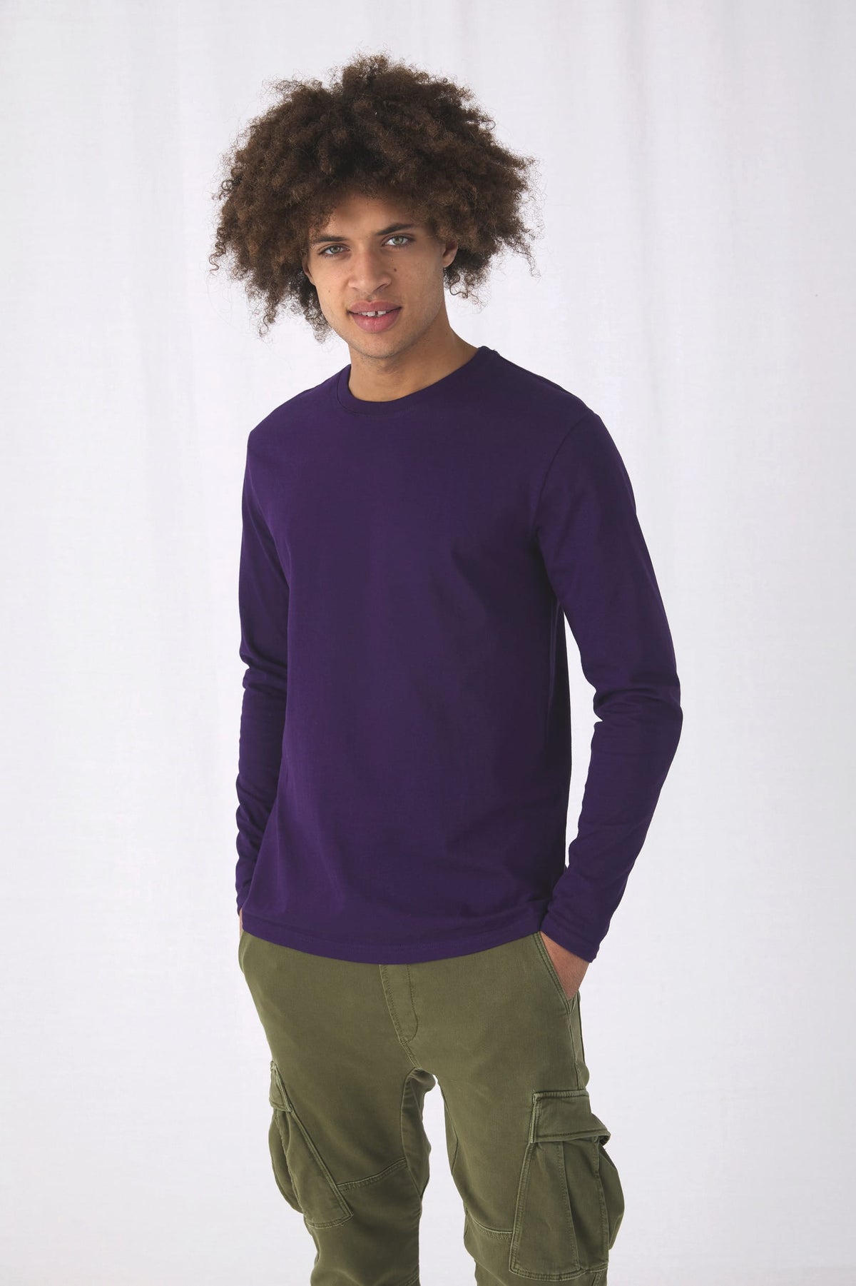 B&C CGTU07T #E190 Men's T-shirt long sleeve