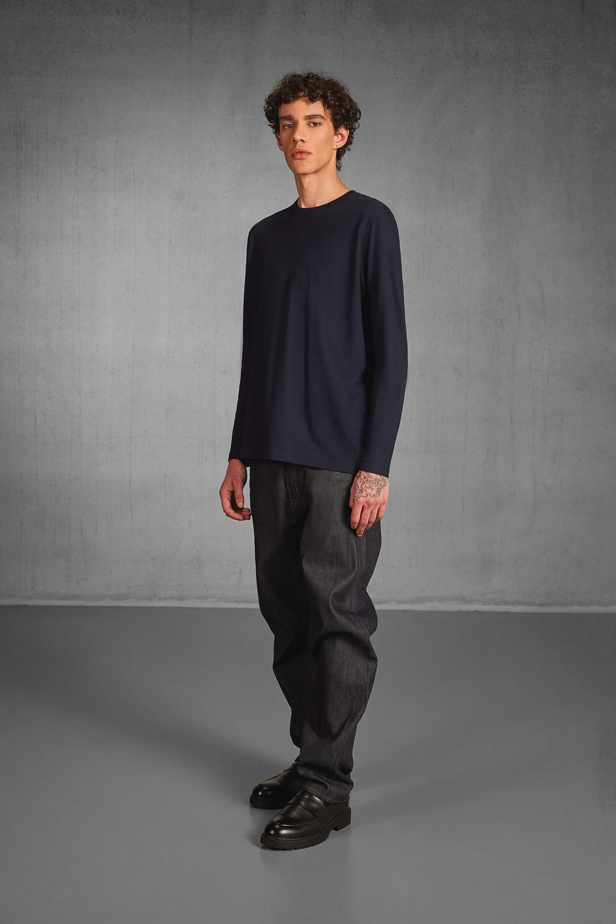 B&C CGTU07T #E190 Men's T-shirt long sleeve