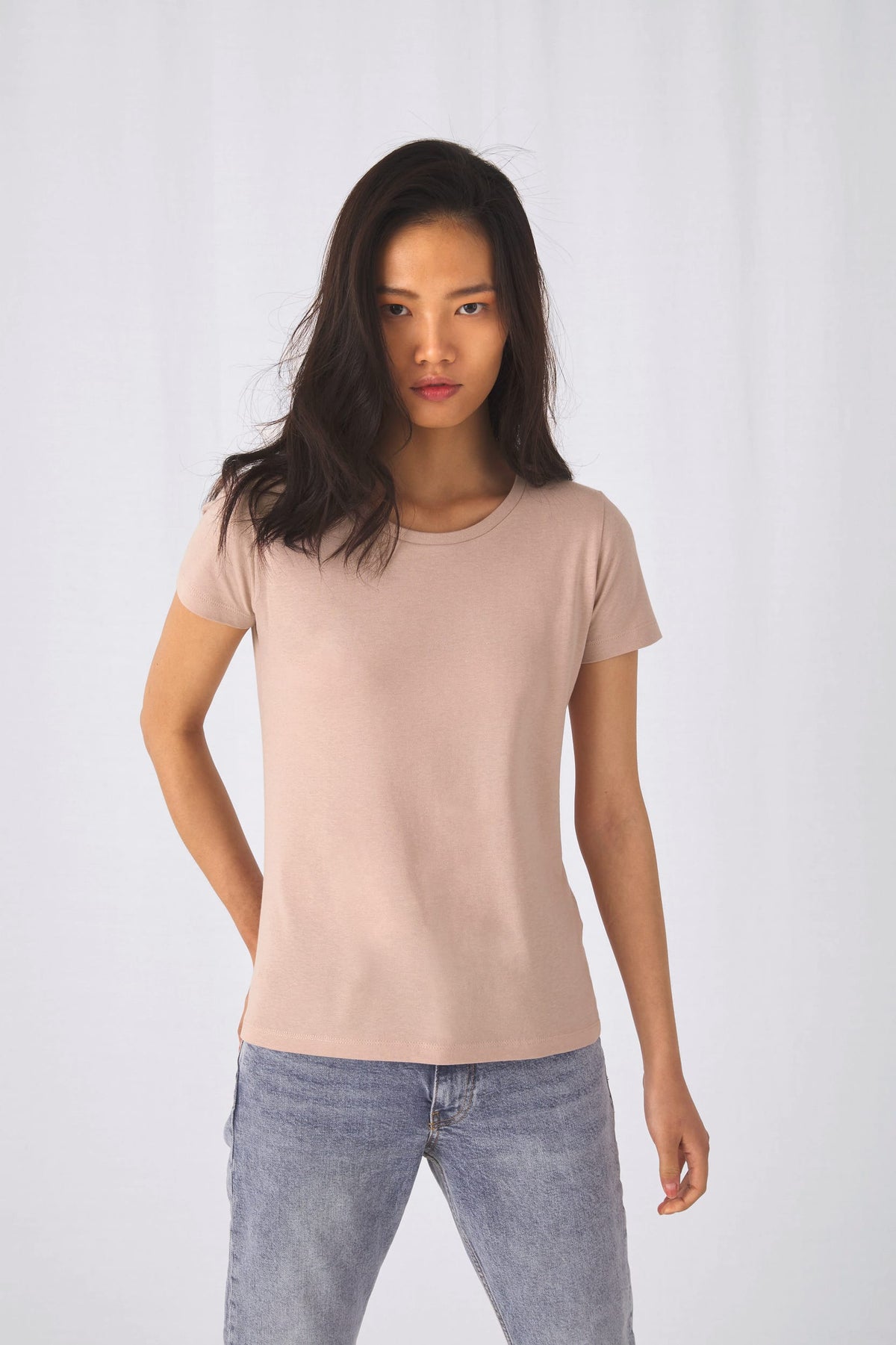 B&C CGTW043 Organic Cotton Inspire Crew Neck T-shirt / Woman