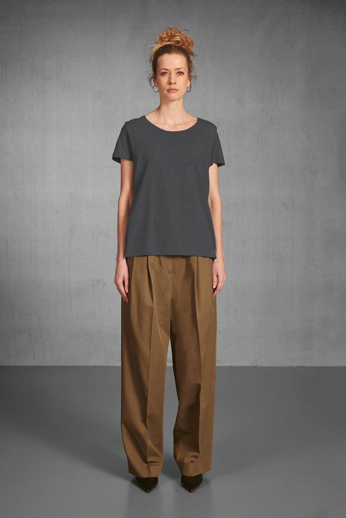 B&C CGTW043 Organic Cotton Inspire Crew Neck T-shirt / Woman