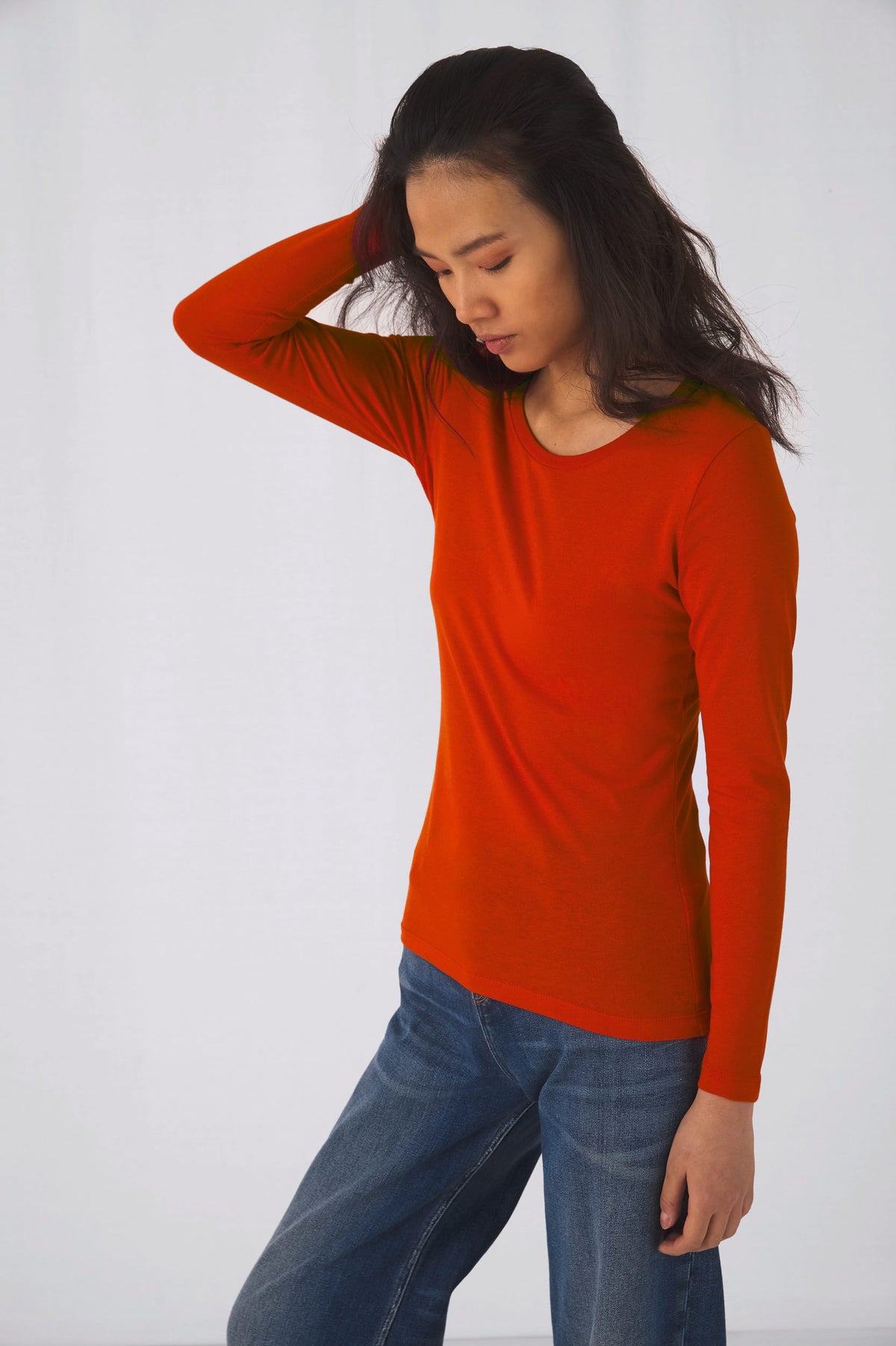 B&C CGTW071 Ladies' organic Inspire long-sleeve T-shirt