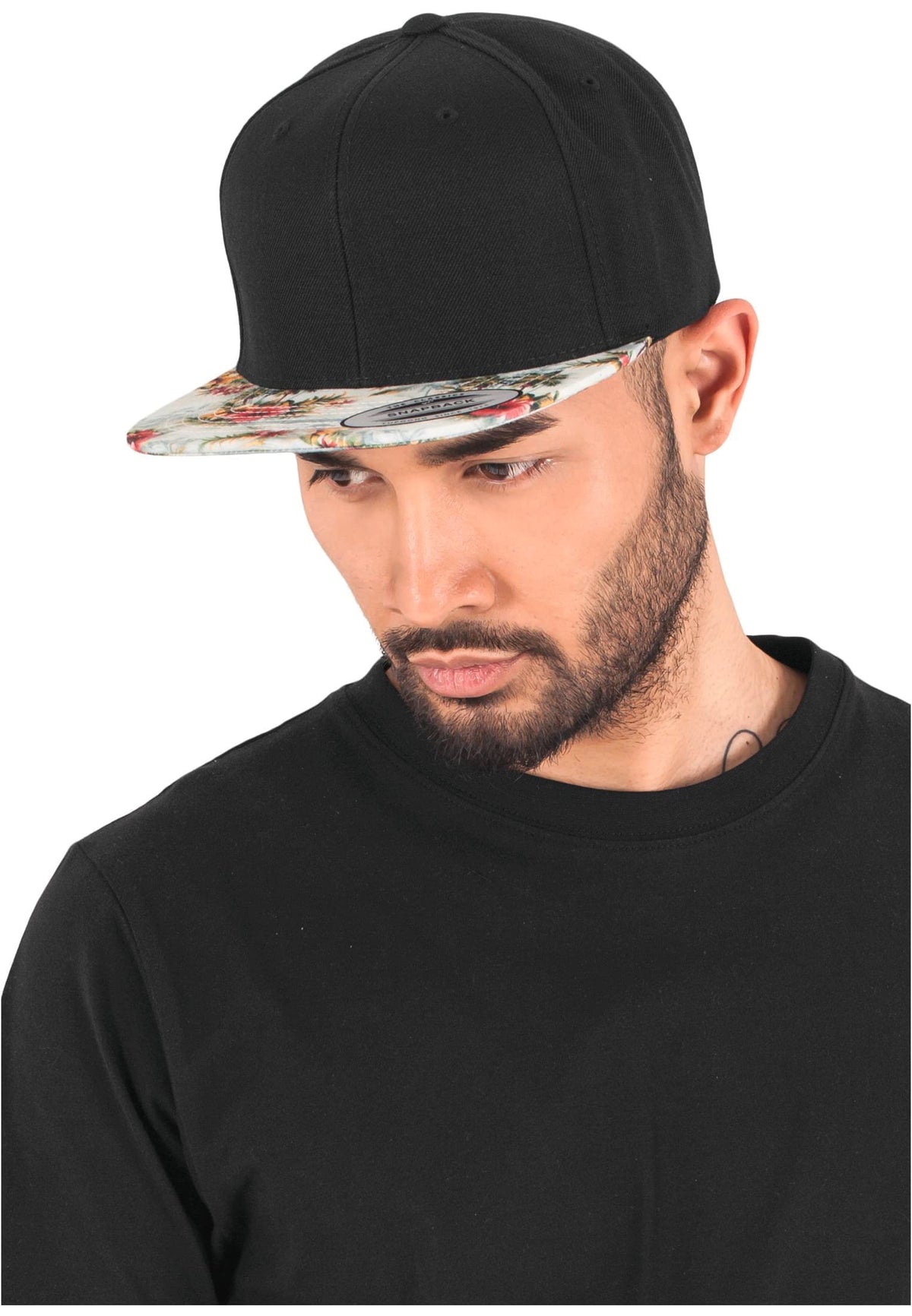 FLEXFIT FL6089F Snapbackpet met bloemenmotief