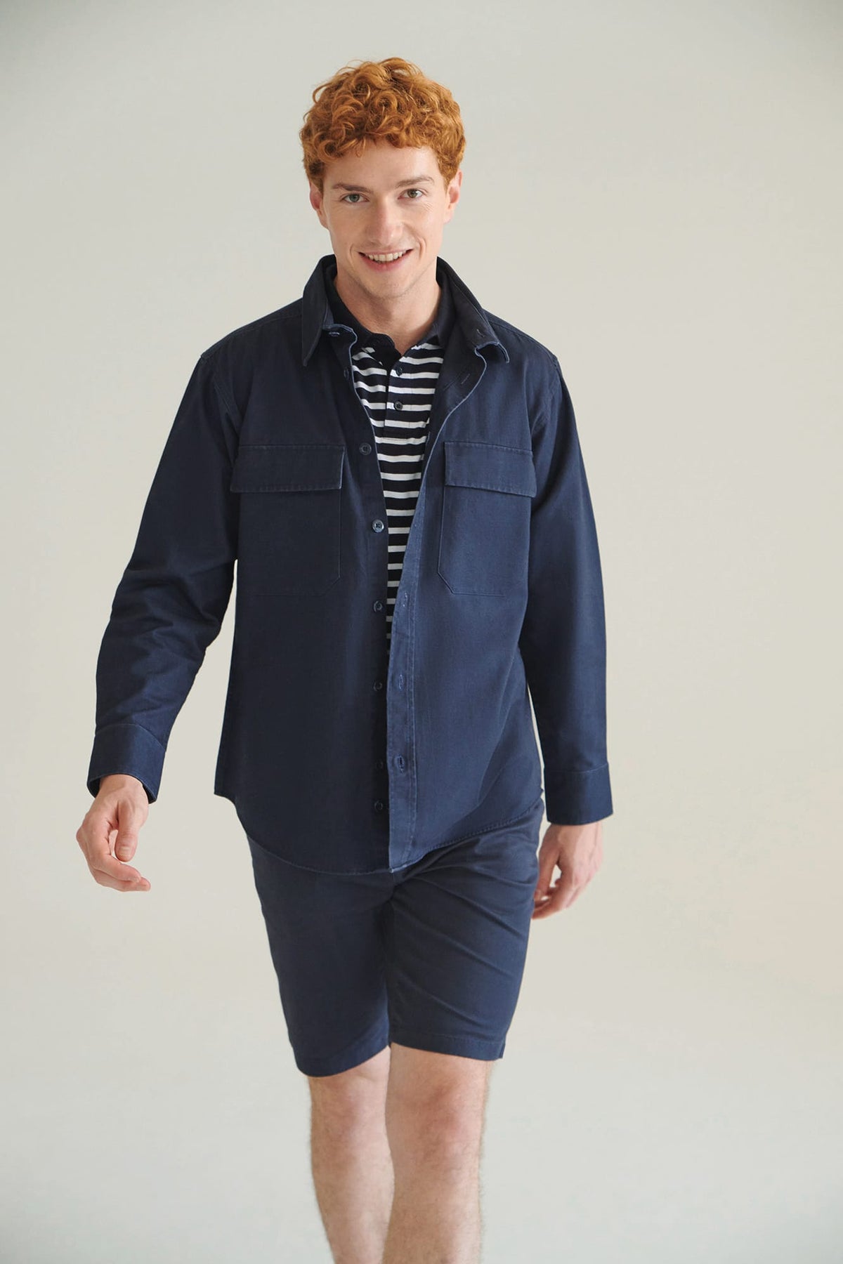 Front Row FR054 Overshirt Drill