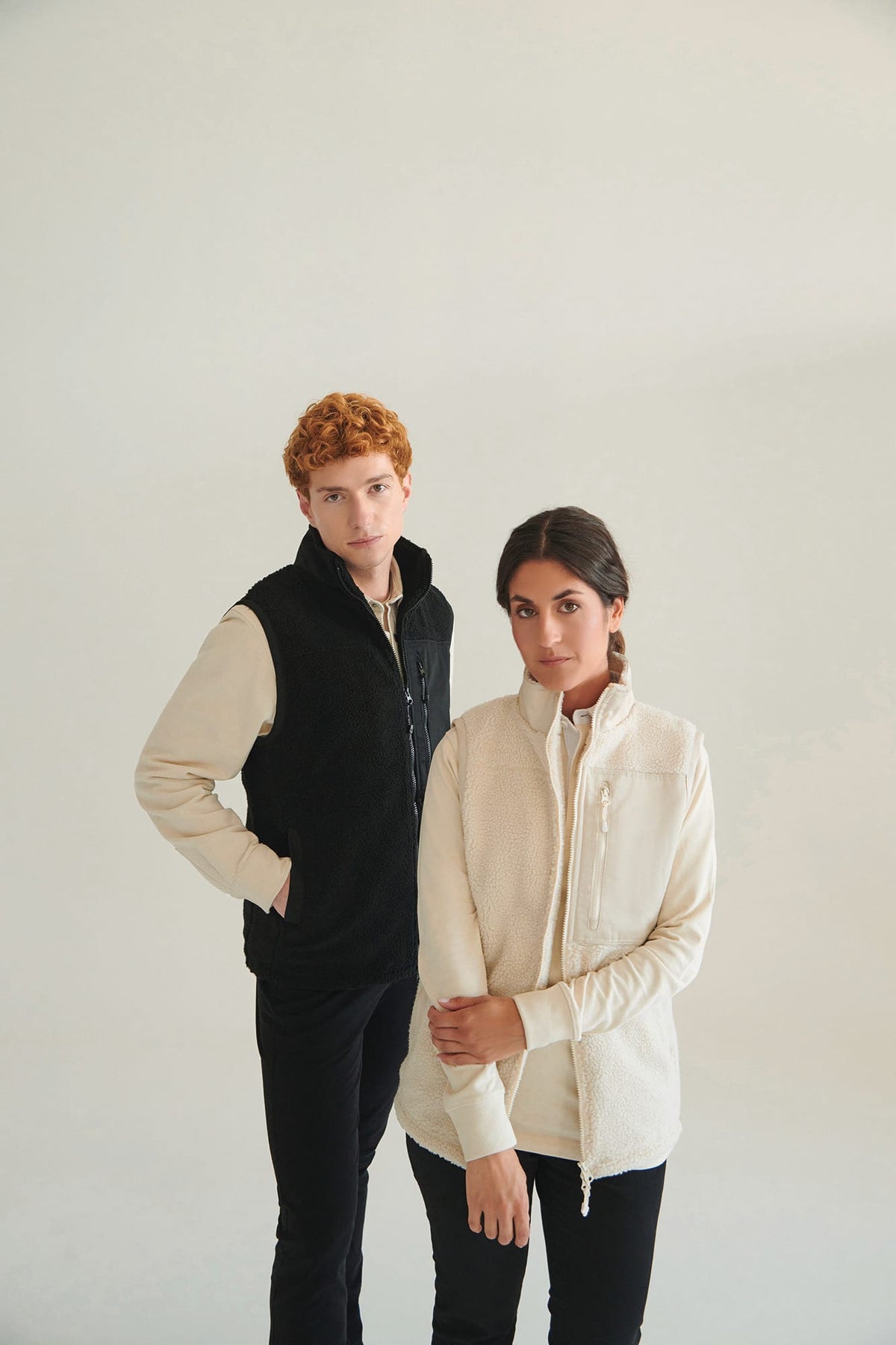 Front Row FR855 Gerecycled sherpa gilet