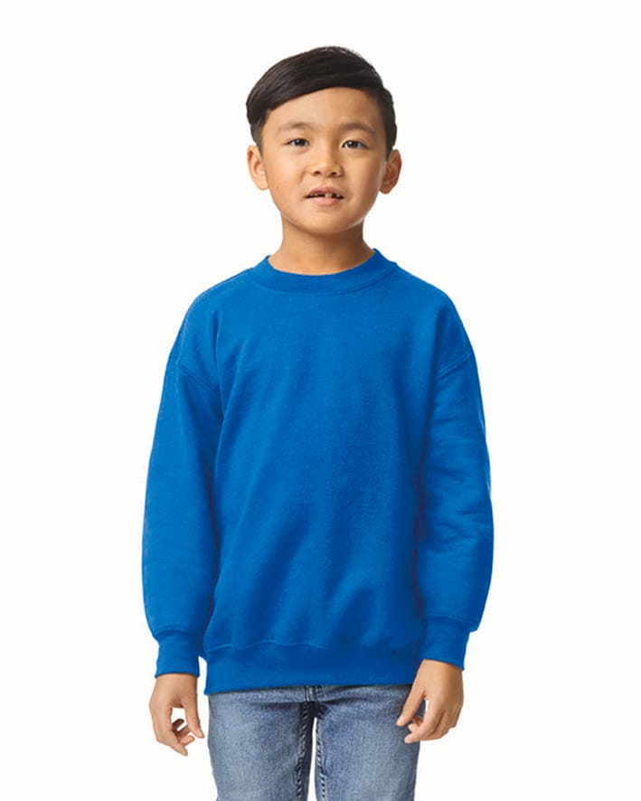 Gildan GI18000B Heavy Blend™ Classic Fit Kinder sweater met ronde hals