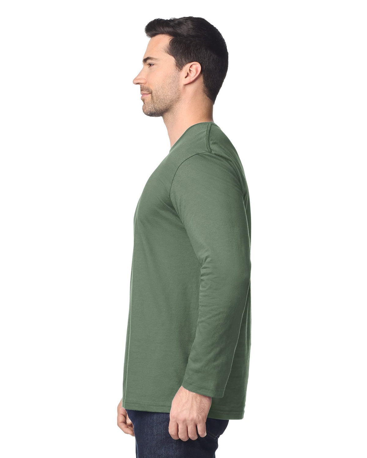 Gildan GI64400 Softstyle® Euro Fit Adult T-shirt met lange mouwen