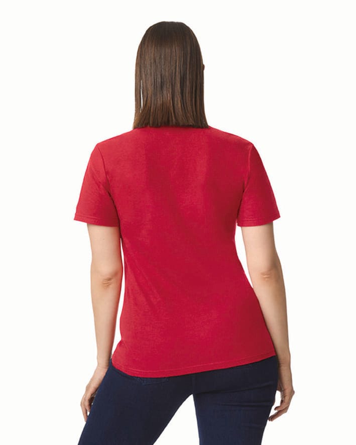 Gildan GI64800L Damespolo Softstyle Dubbele piqué