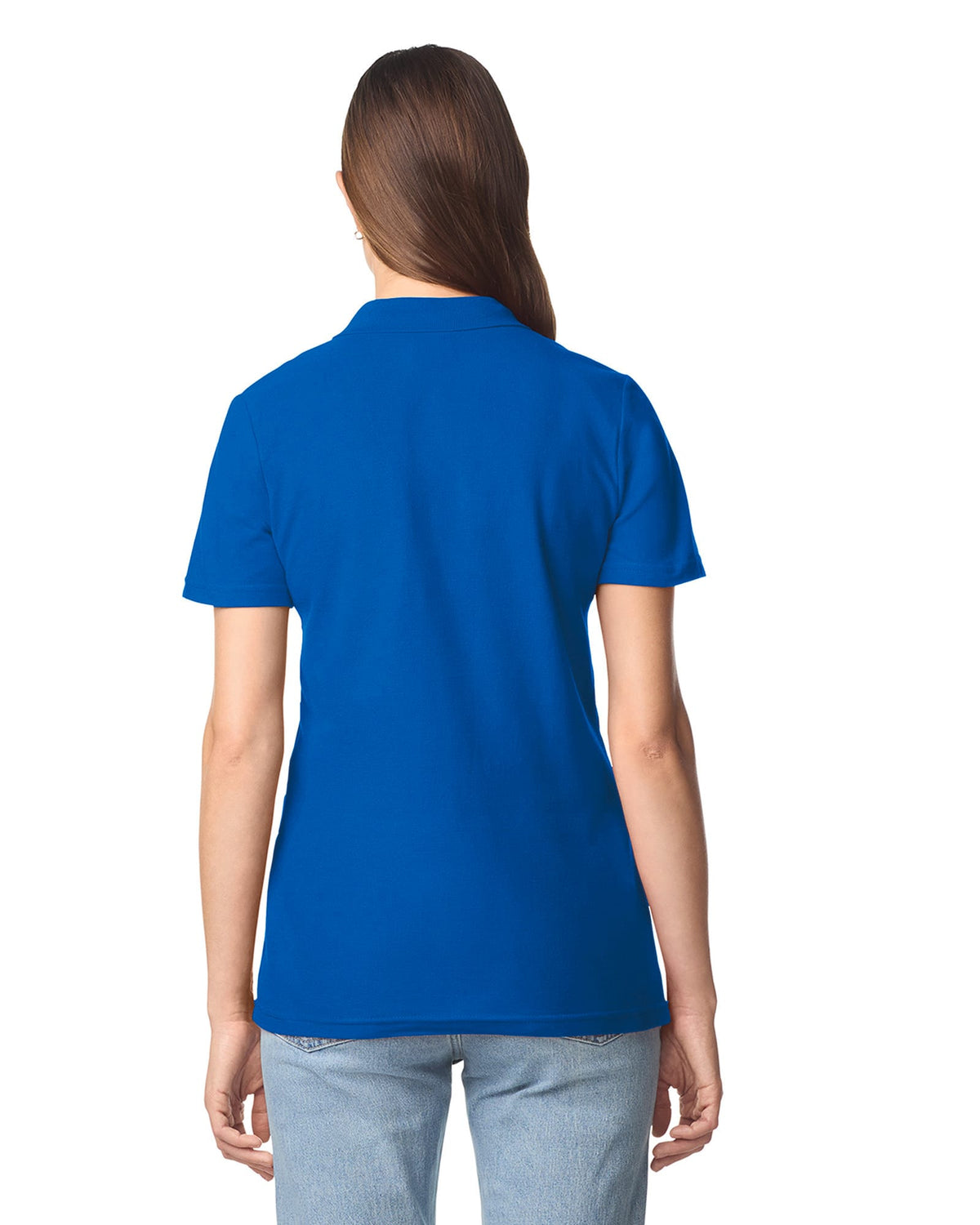 Gildan GI64800L Damespolo Softstyle Dubbele piqué