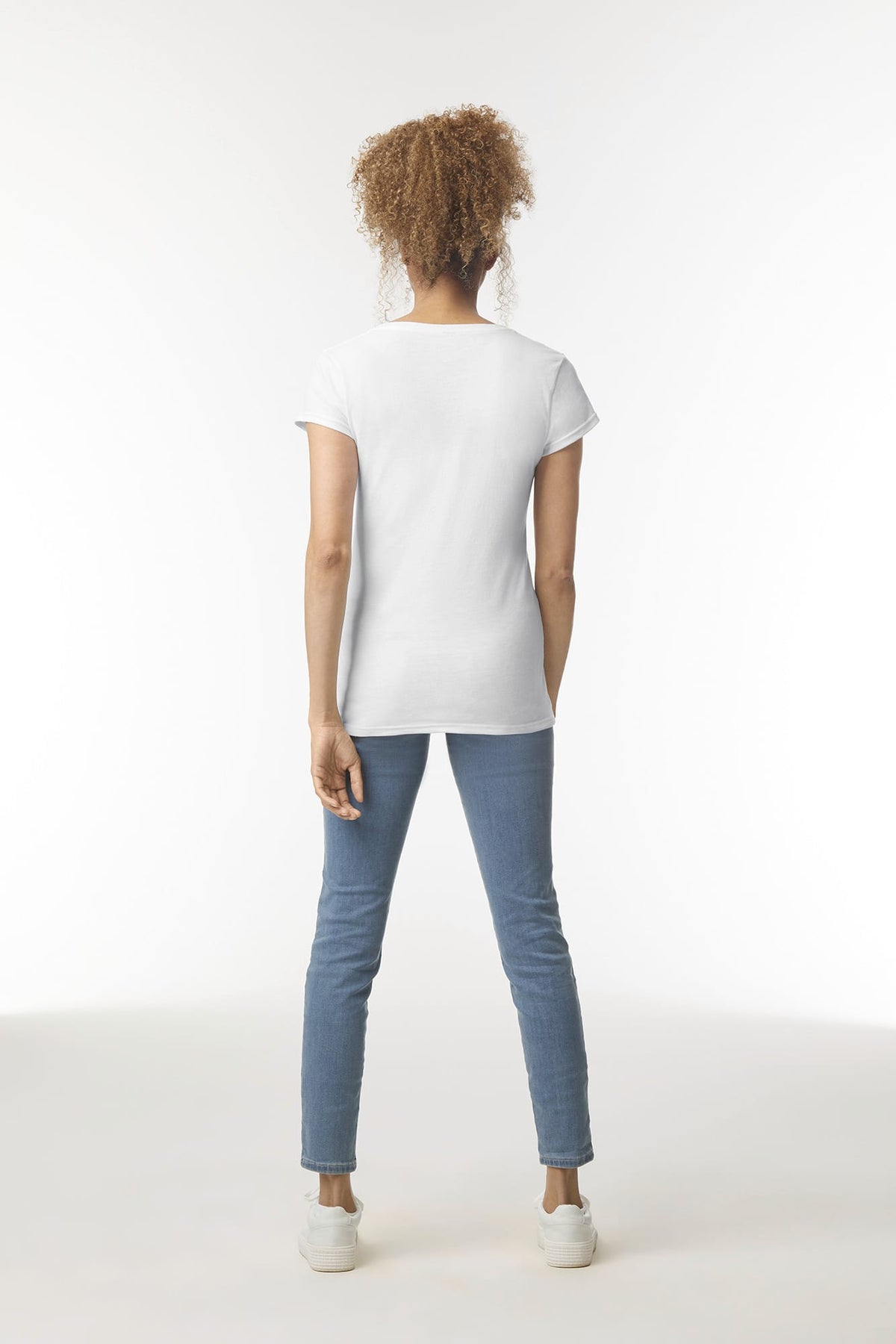 Gildan GI64V00L Softstyle® Fitted Ladies' V-neck T-shirt
