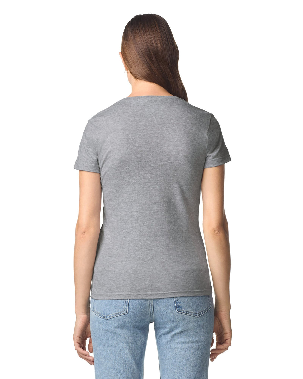 Gildan GI64V00L Softstyle® Fitted Ladies' V-neck T-shirt