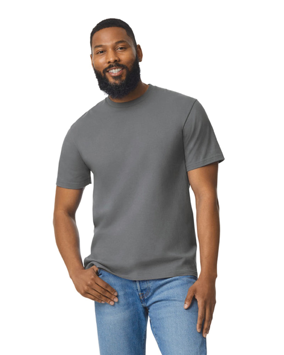 Gildan GI65000 Heren-T-shirt Softstyle Midweight