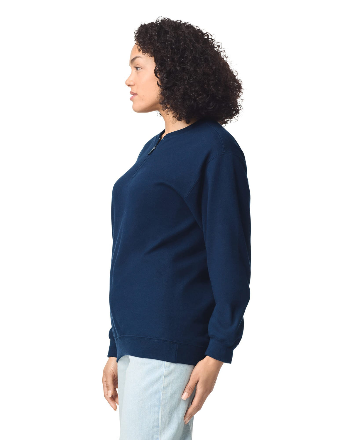 Gildan GISF008 1/4 zip fleece sweater