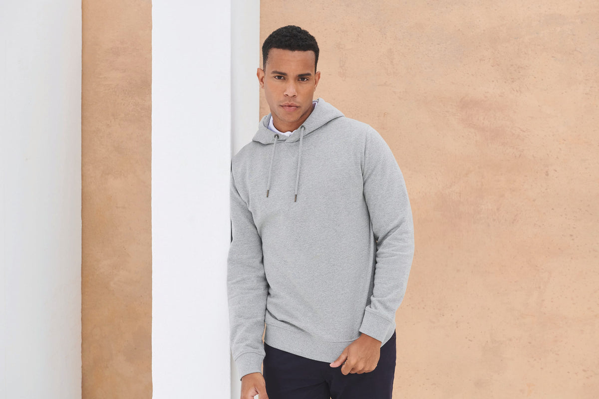 Henbury H841 Ecologische unisex sweater met capuchon