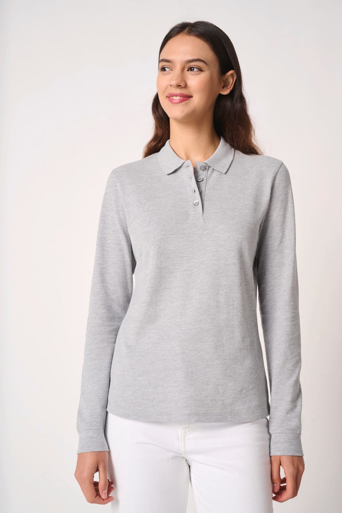 iDeal Basic Brand IB223 Dames piquépolo LSL