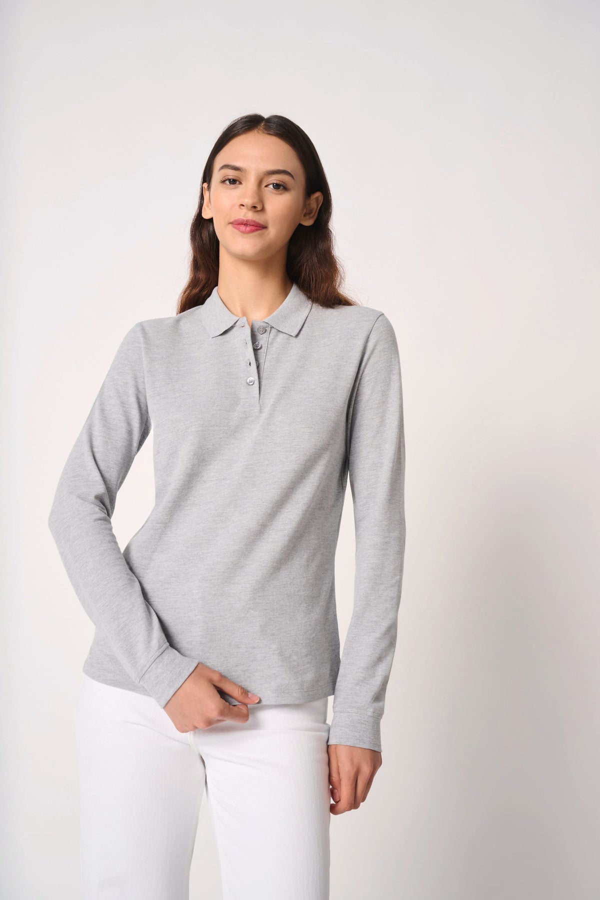 iDeal Basic Brand IB223 Dames piquépolo LSL