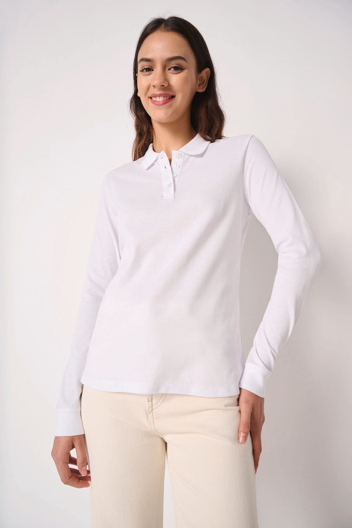 iDeal Basic Brand IB291 Dames piquépolo LSL