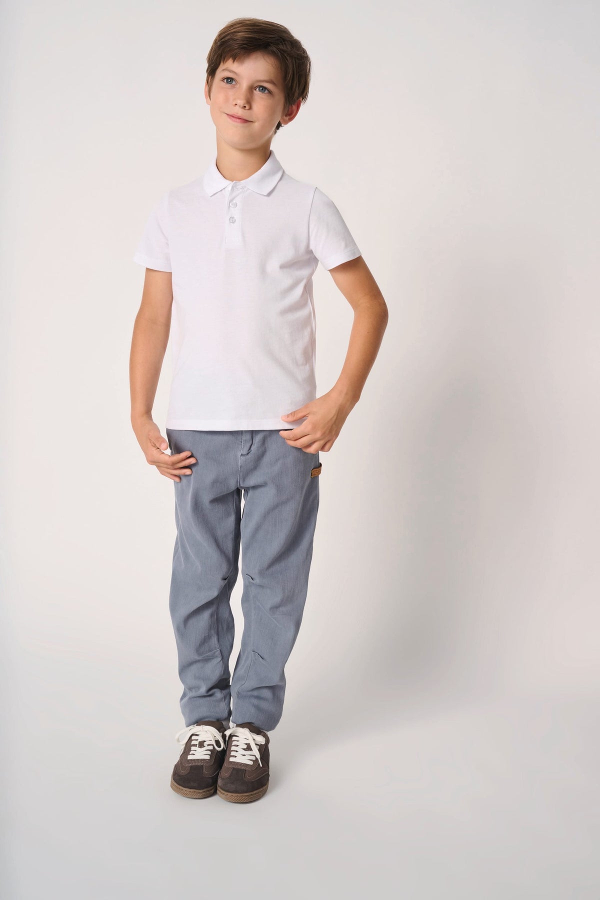 iDeal Basic Brand IB297 Kinder piquépolo
