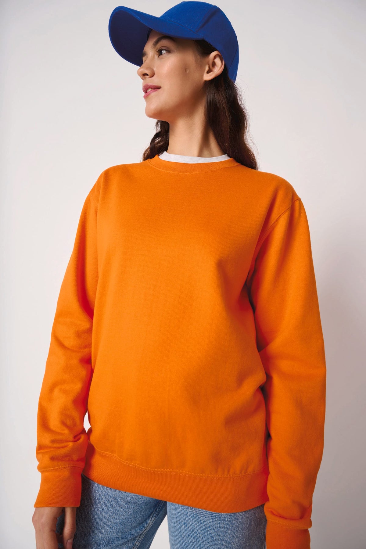 iDeal Basic Brand IB400 unisex sweater met ronde hals