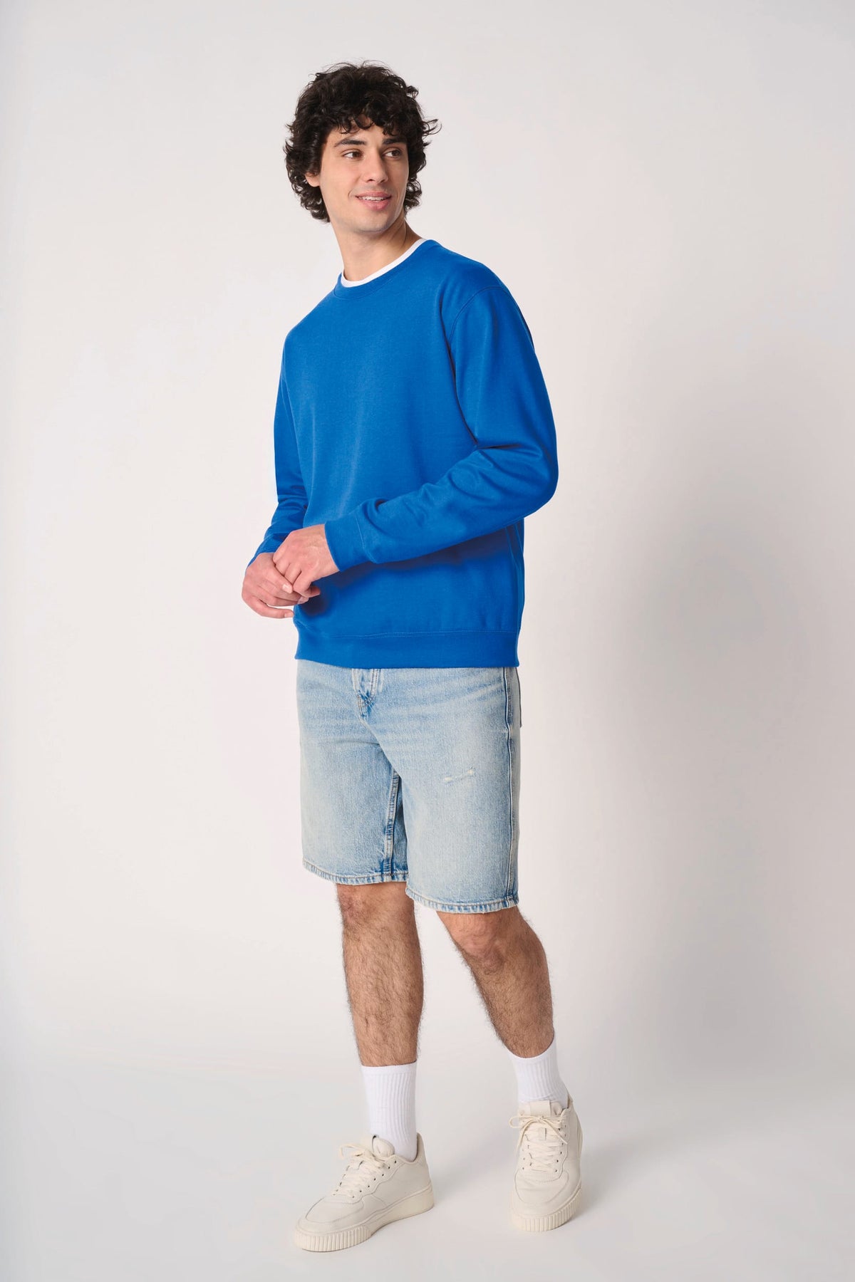 iDeal Basic Brand IB400 unisex sweater met ronde hals