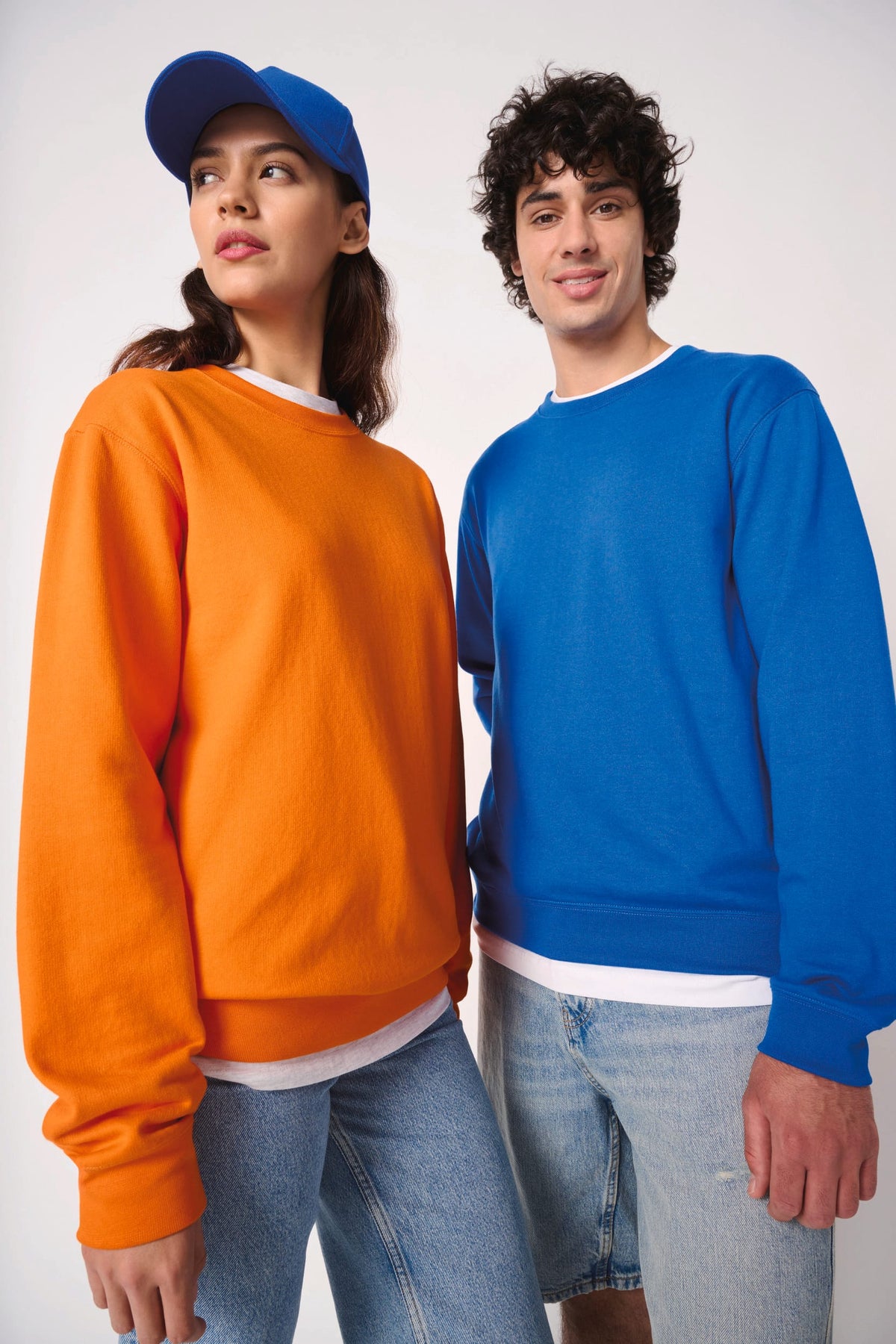 iDeal Basic Brand IB400 unisex sweater met ronde hals