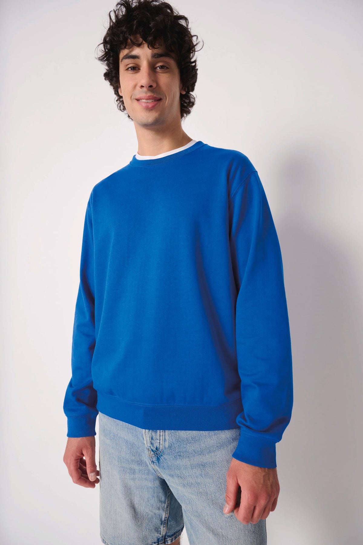 iDeal Basic Brand IB400 unisex sweater met ronde hals