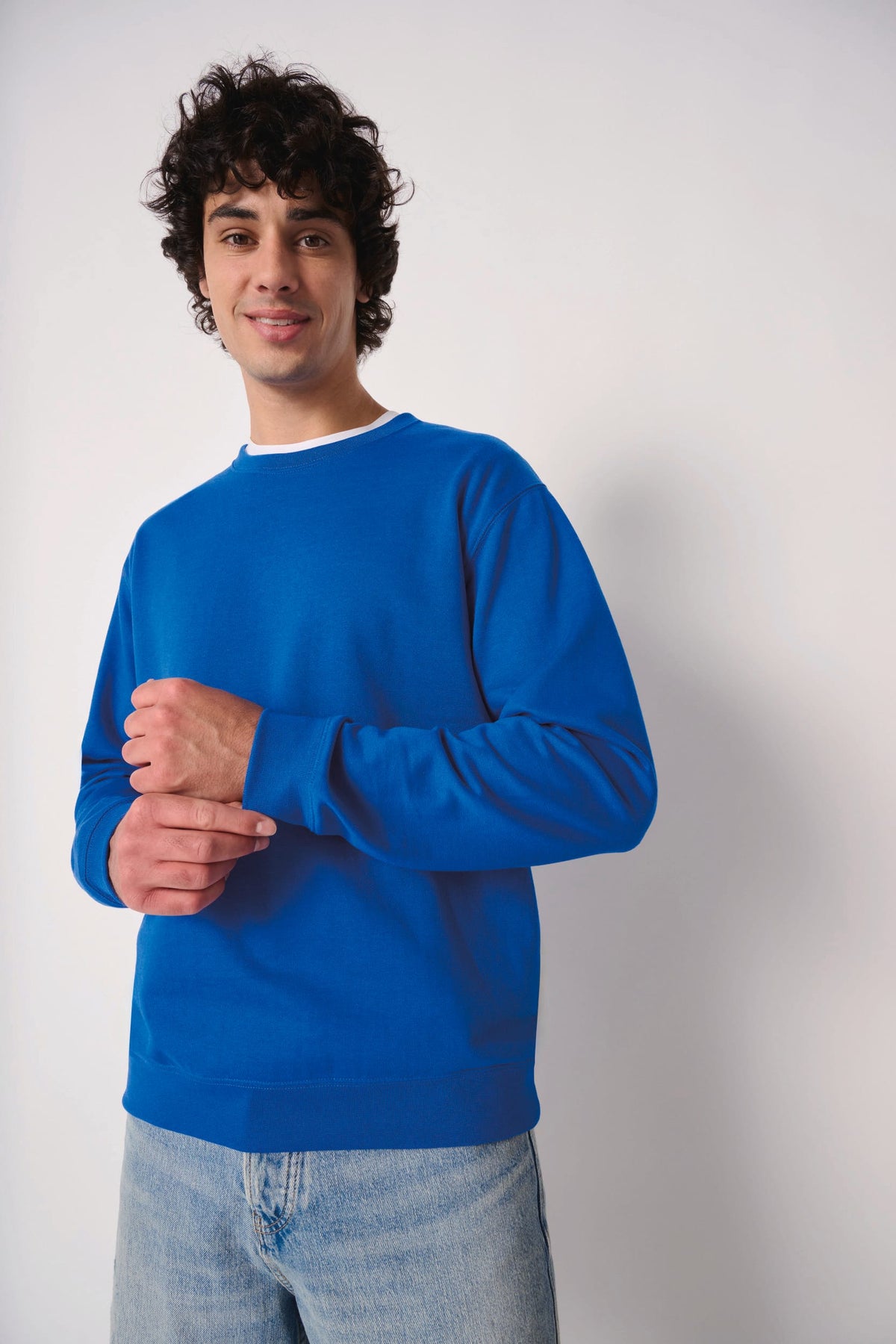 iDeal Basic Brand IB400 unisex sweater met ronde hals