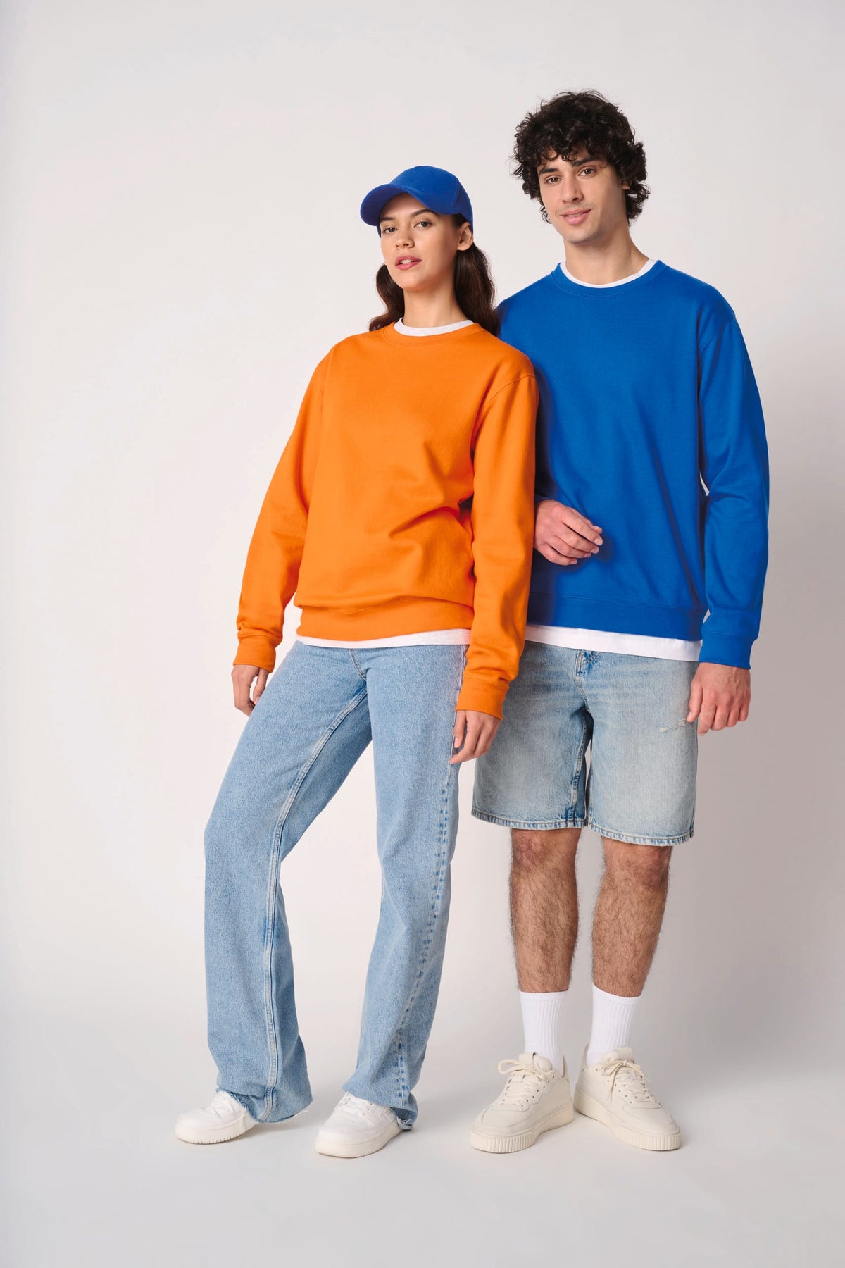 iDeal Basic Brand IB400 unisex sweater met ronde hals