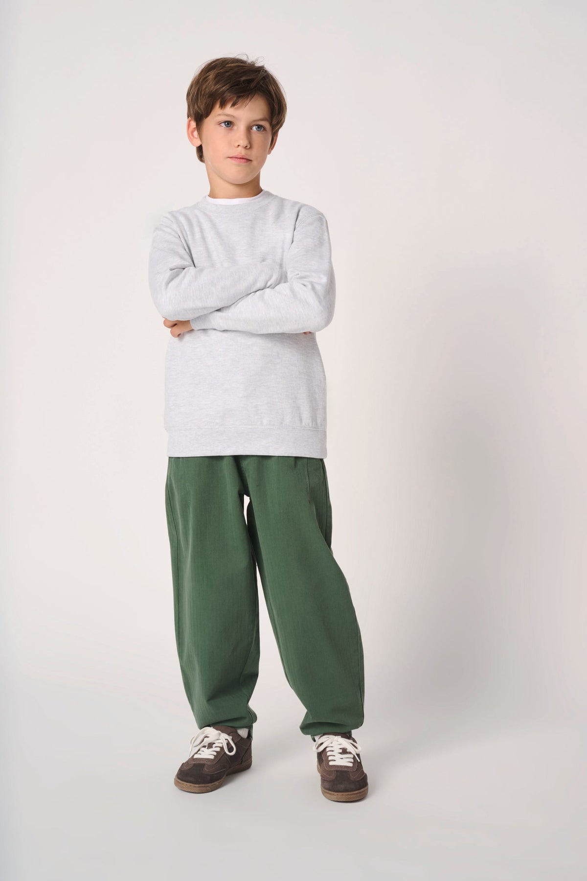 iDeal Basic Brand IB401 Kinder sweater met ronde hals