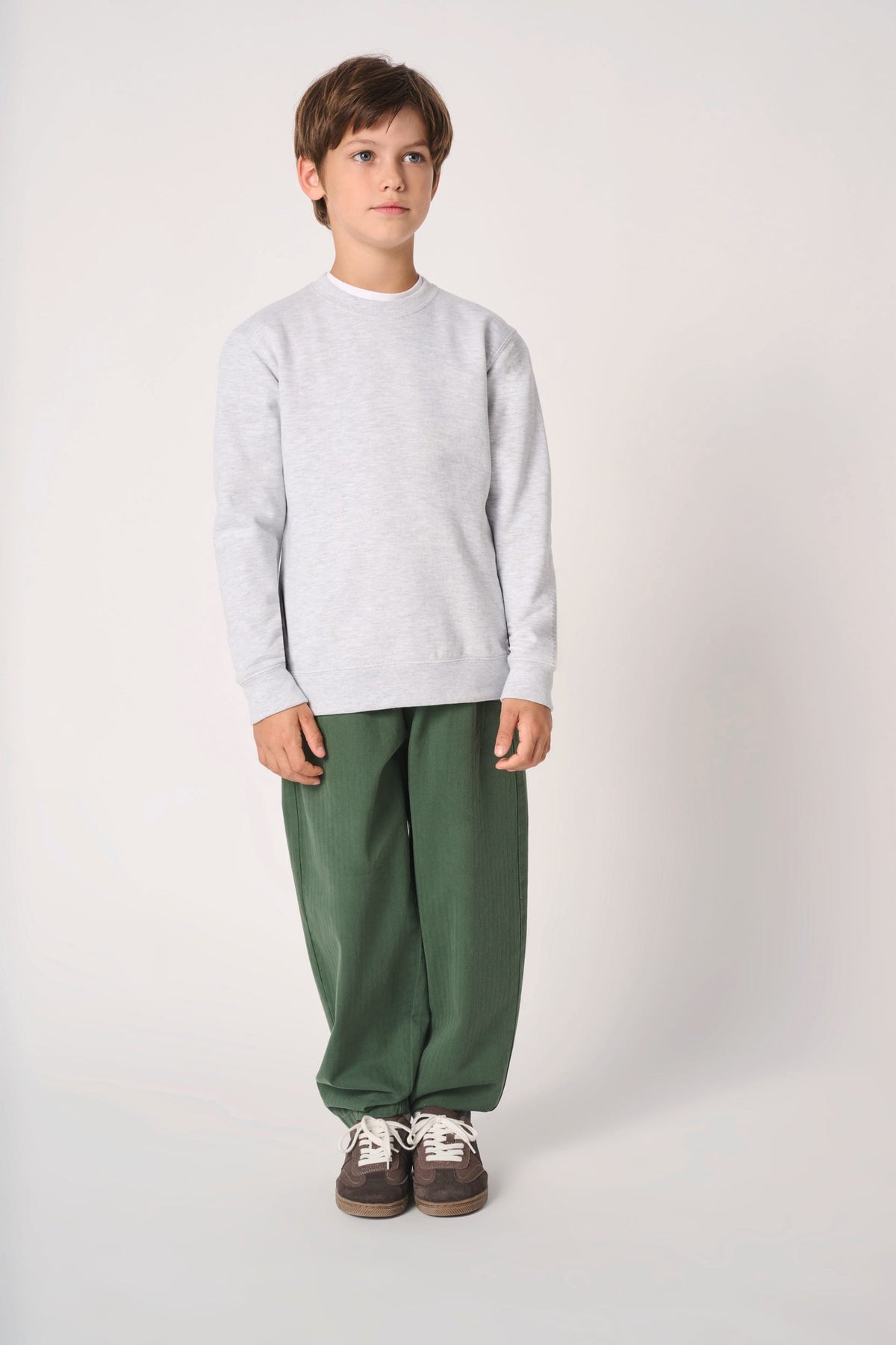 iDeal Basic Brand IB401 Kinder sweater met ronde hals