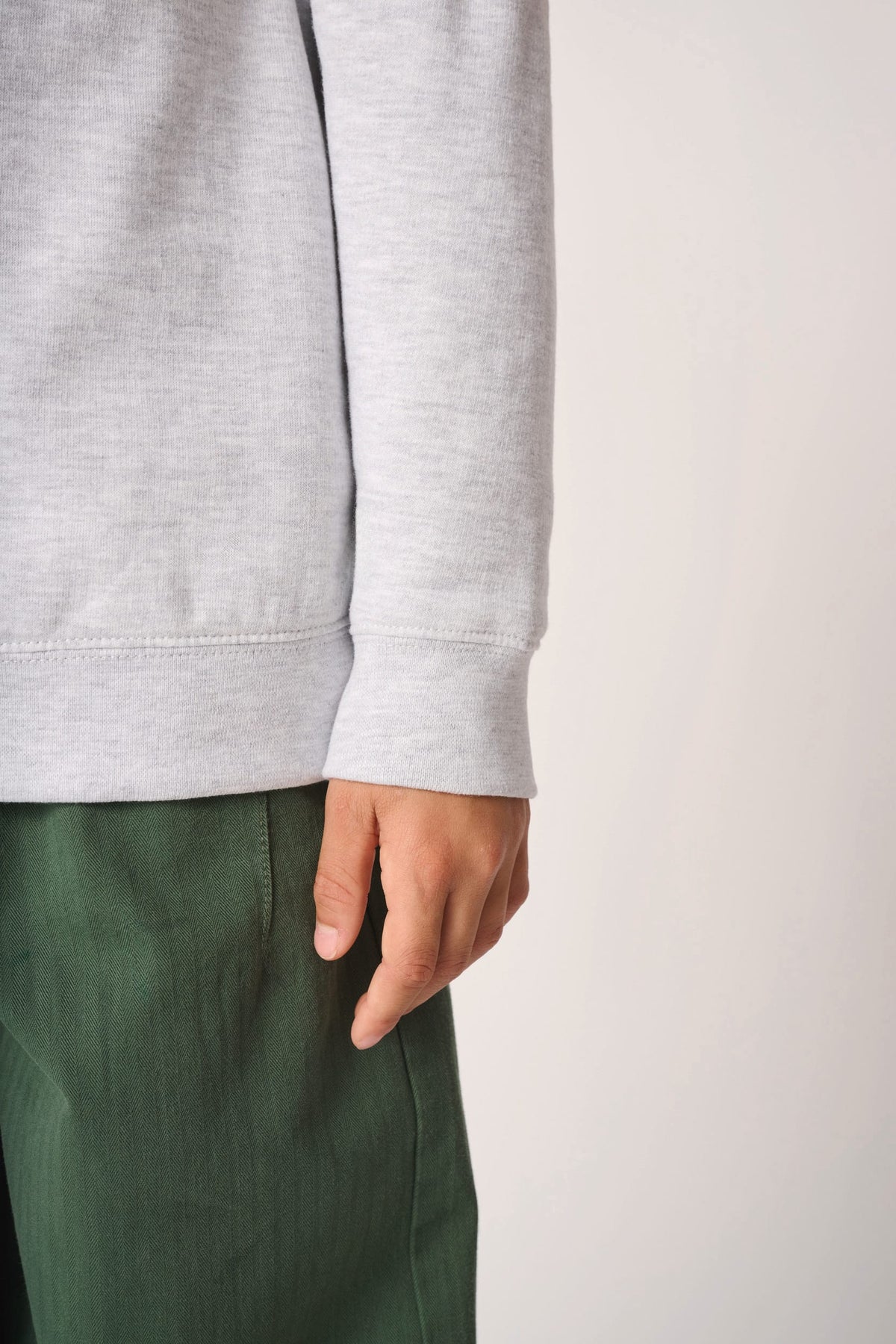 iDeal Basic Brand IB401 Kinder sweater met ronde hals