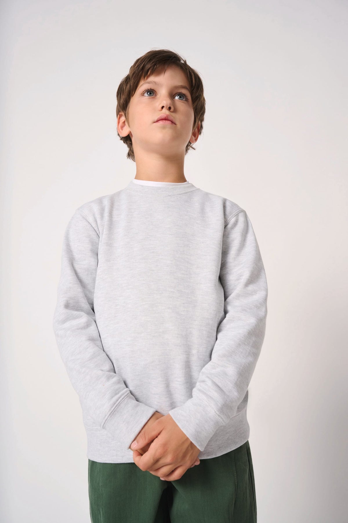 iDeal Basic Brand IB401 Kinder sweater met ronde hals