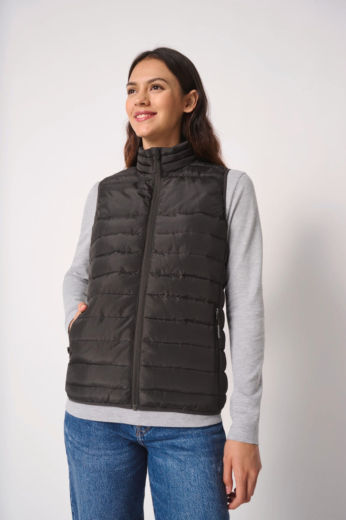 iDeal Basic Brand IB6173 Gewatteerde dames bodywarmer