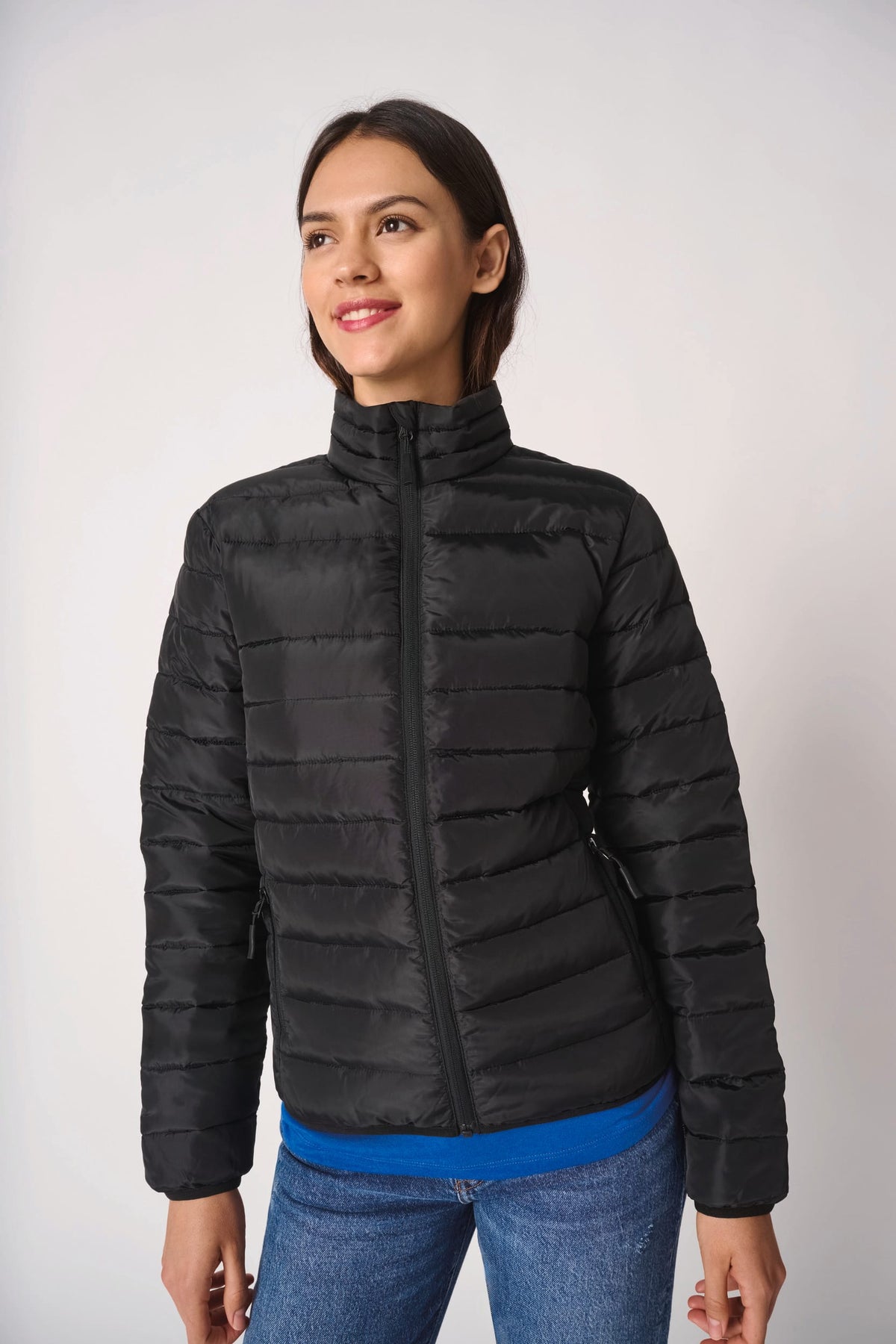 iDeal Basic Brand IB6176 Gewatteerde dames donsjas