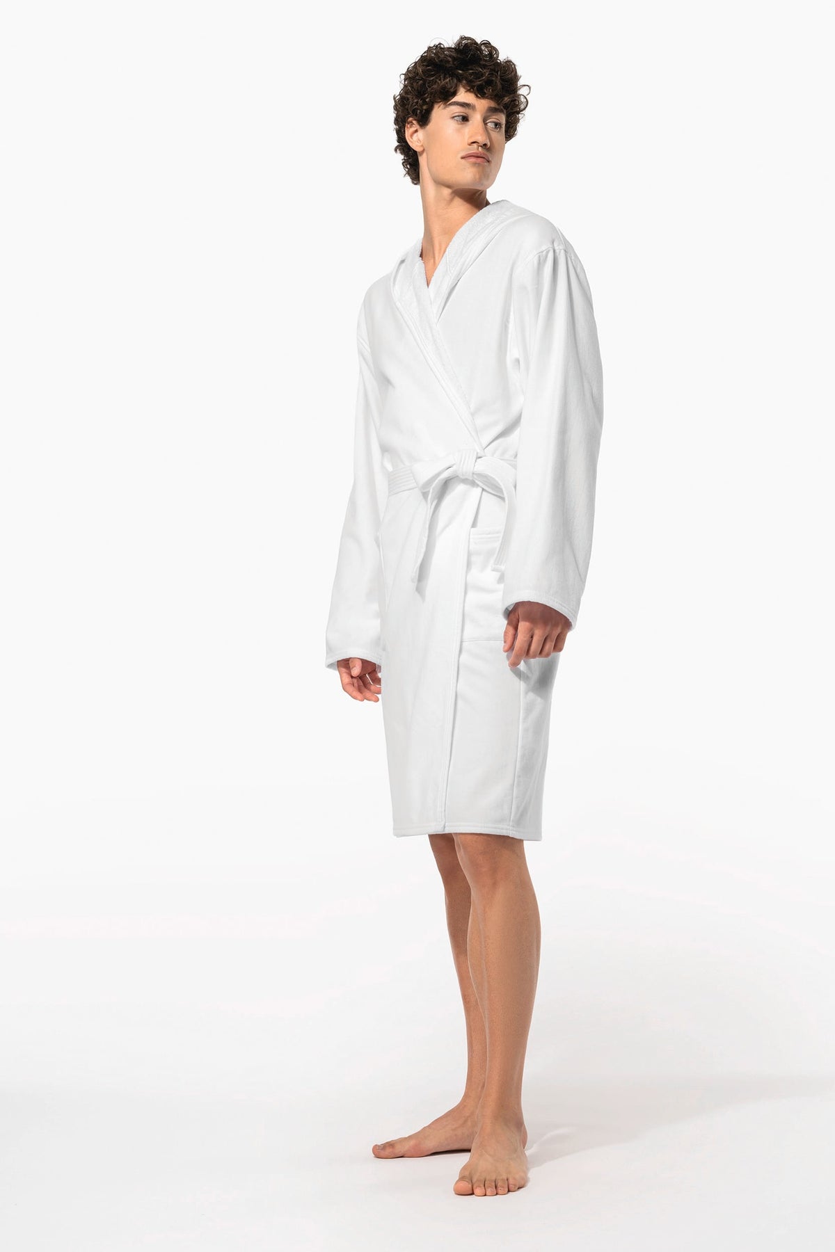 Kariban K140 Biologische badjas met capuchon